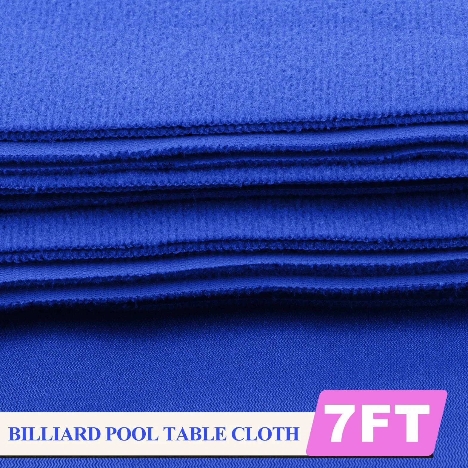 CUTICATE Tapete de Billar de Repuesto 7 Pies Azul