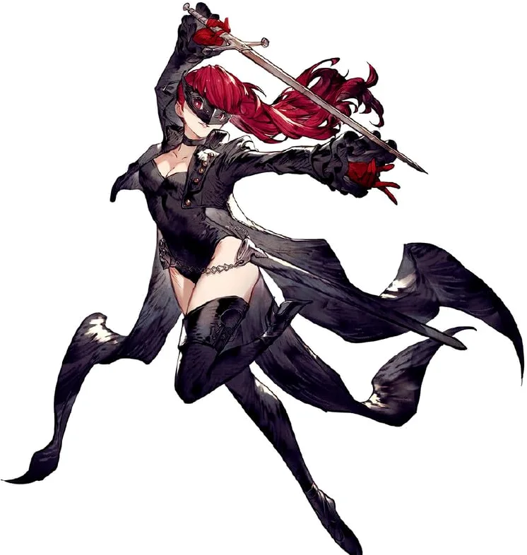 Traje de Lujo (Persona 5) Ropa de Cosplay Conjunto de Disfraz de Juego de Rol Traje de Cómics Uniforme de Halloween Ropa de Carnaval