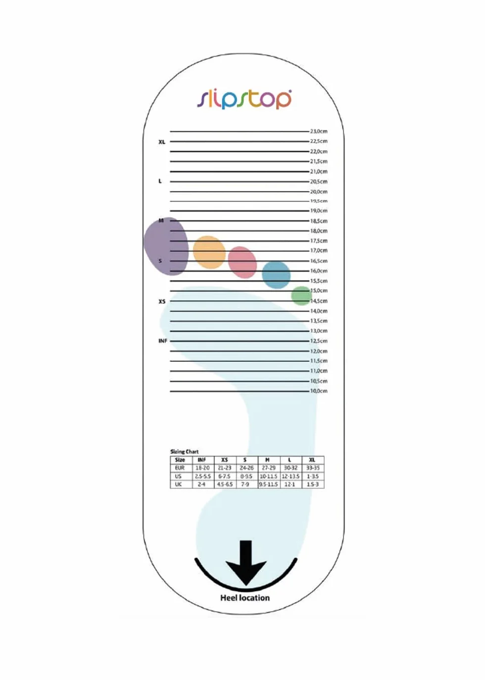 Slipstop Zapatos de playa para niños antideslizantes UPF 50+ Belle 33/35 EU