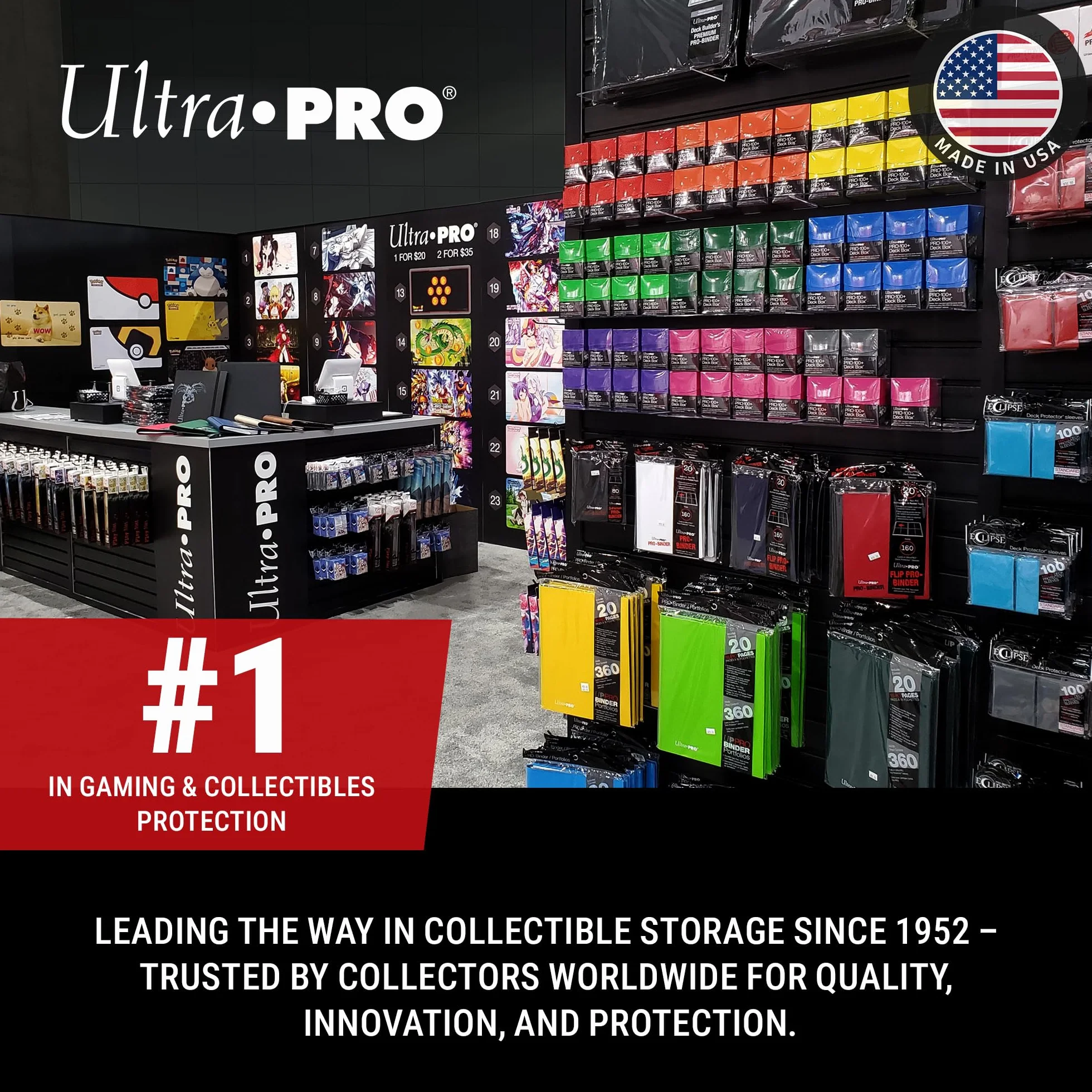 Ultra Pro - Fundas protectoras de tarjetas Ultra Pro AW11739, transparentes, 100 unidades