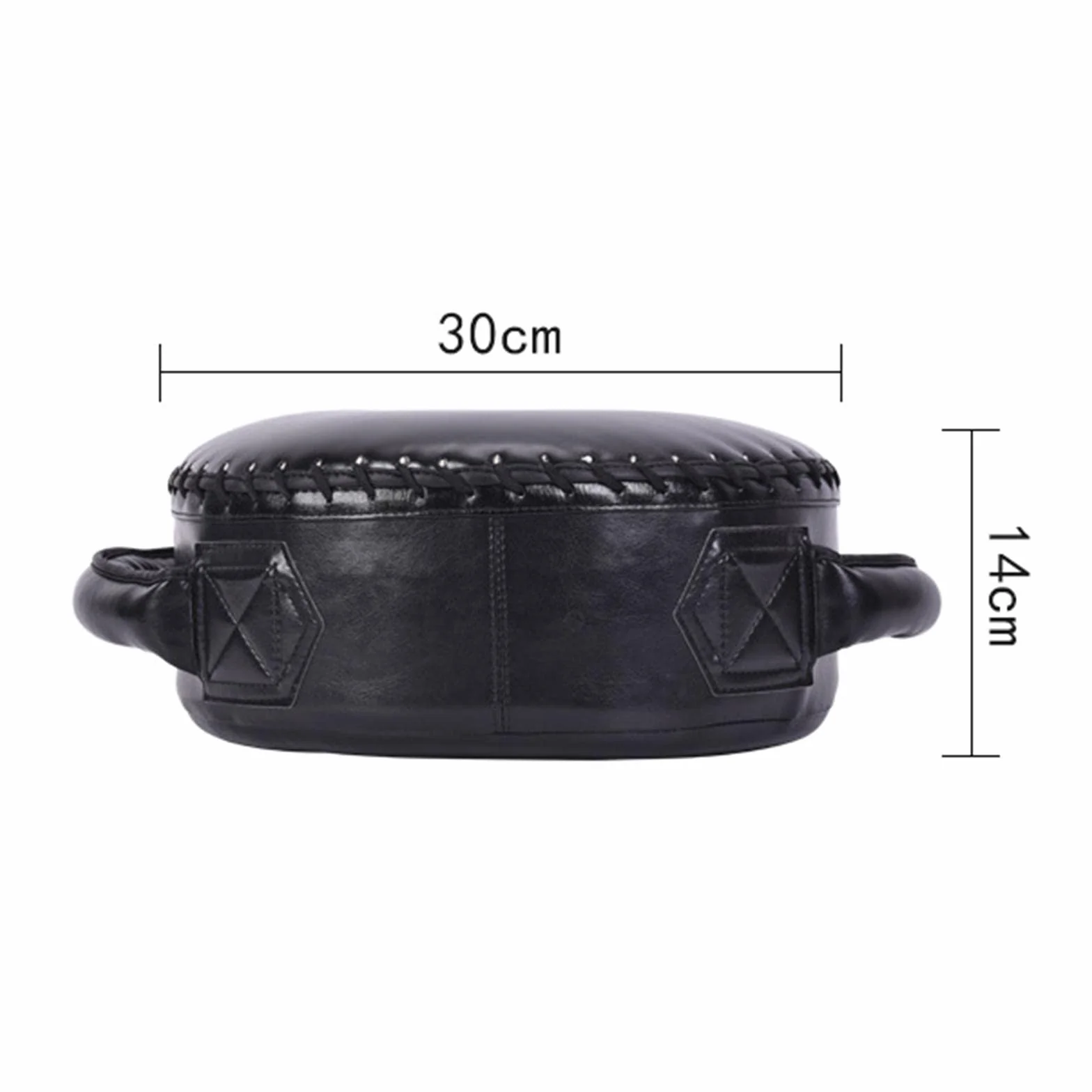 Rockible Almohadillas de Boxeo de Cuero PU Target Boxing Mat Kick Pad Saco de Boxeo Accesorios Strike Round Pad para Entrenamiento