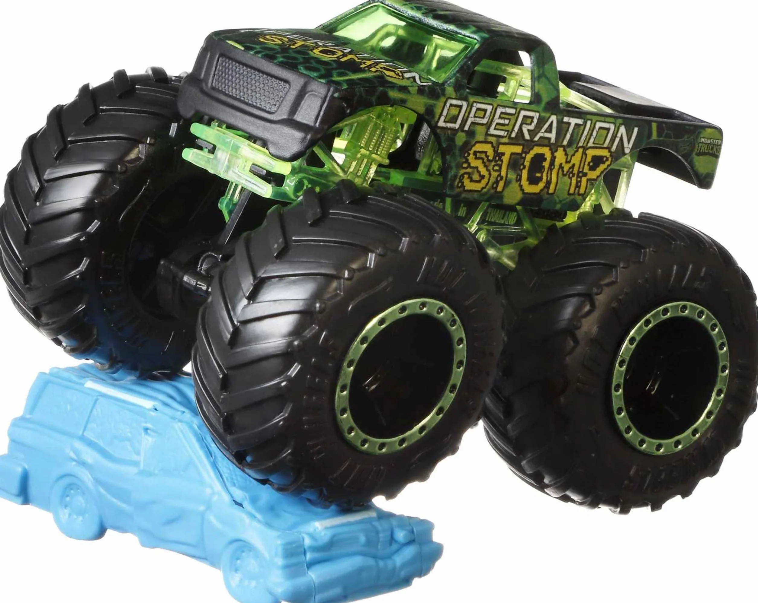 Hot Wheels Monster Truck Coches de Juguetes 1:64 (Modelos Surtidos, selección aleatoria), FYJ44
