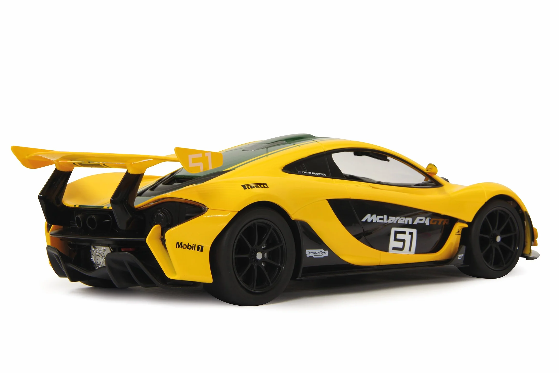 Jamara 405092 1:14 "Amarillo Mclaren P1 GTR 2.4g Modelo