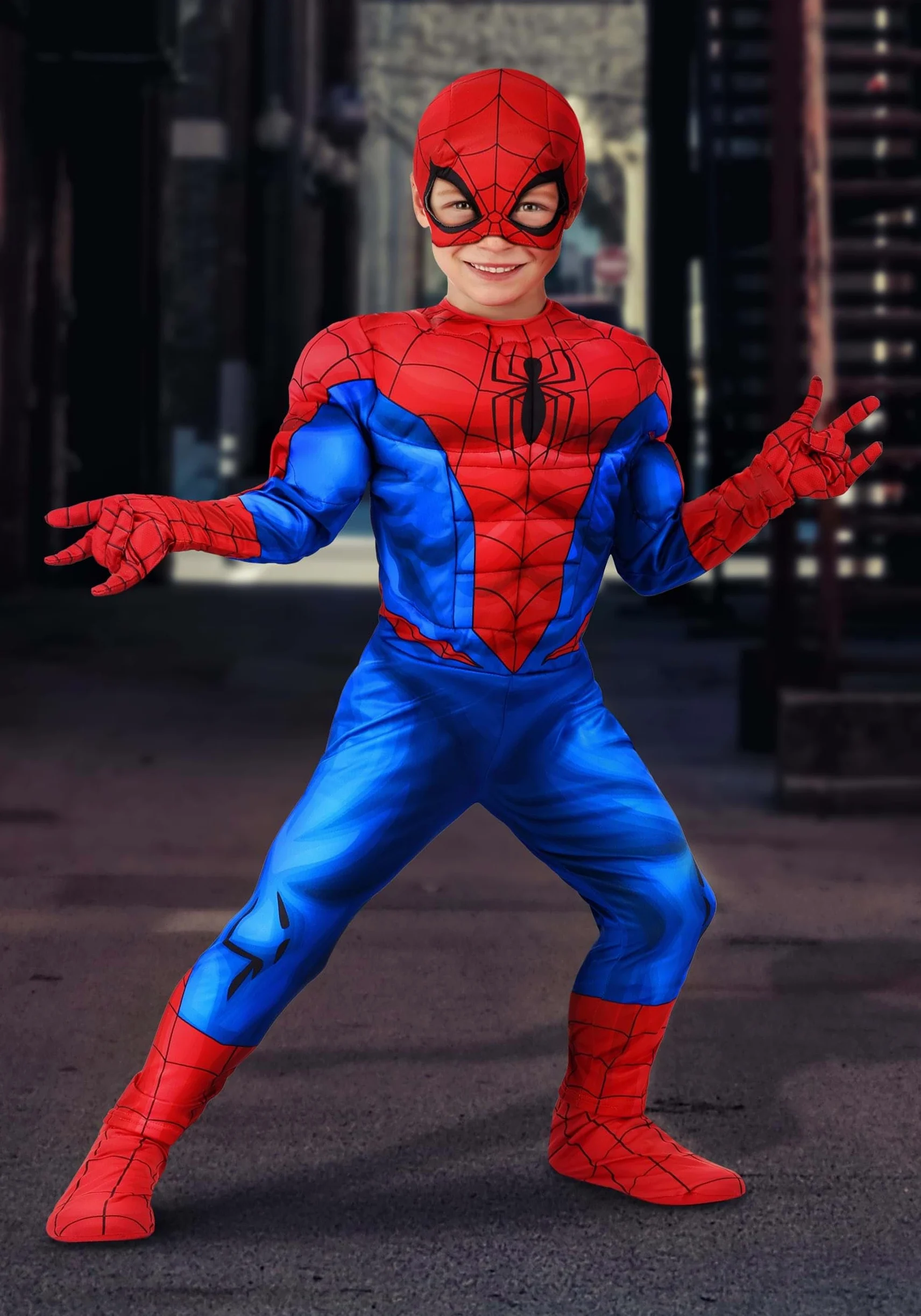 Marvel Spider-Man Toddler Costume - Officially Licensed Superhero Suit for Kids