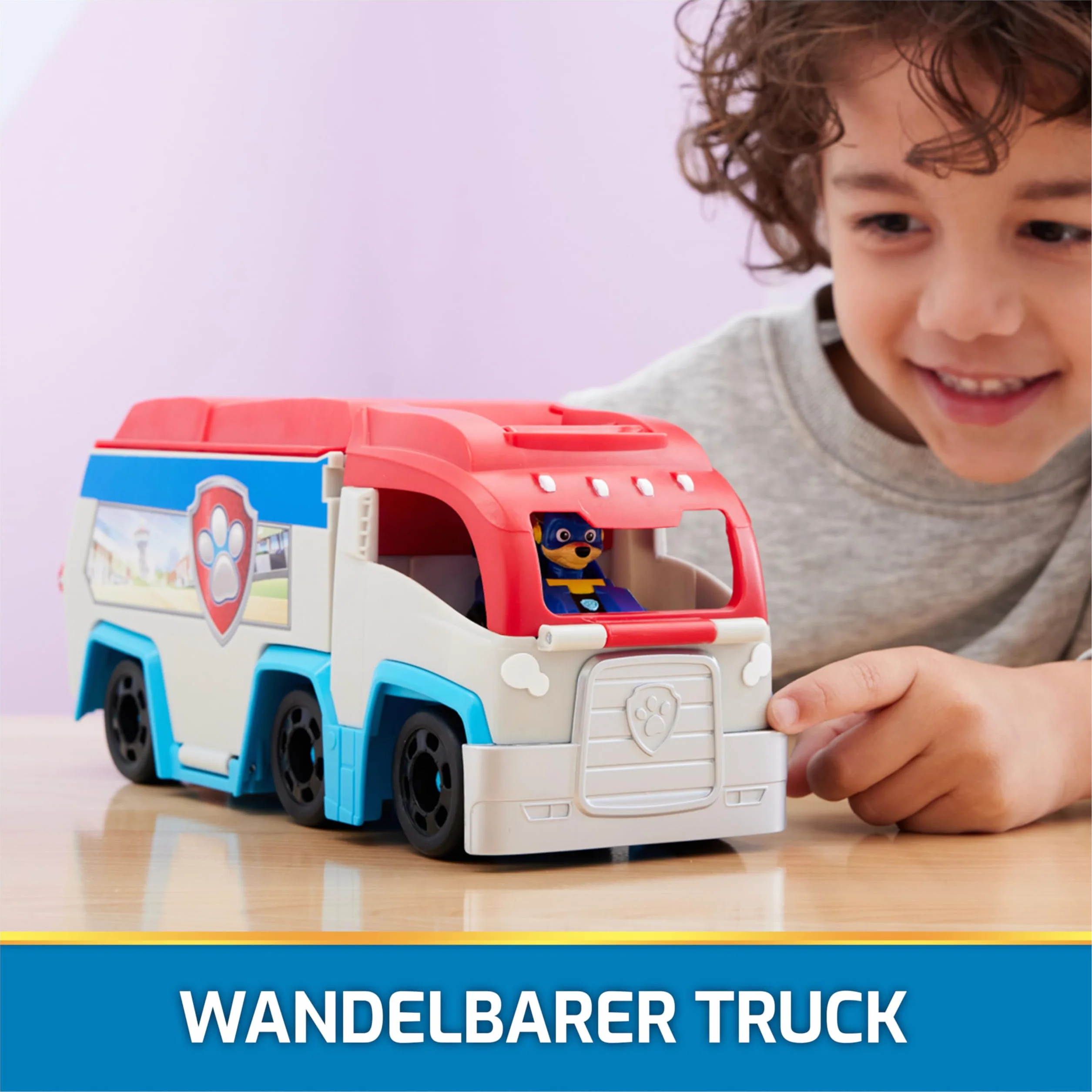 Patrulla Canina - Pack Coche Pup Squad Paw Patroller Transformable y Vehículo con Figura Chase - Patrulla Canina Juguetes - Juguetes Niños 3 años + - Regalo Niño 3 años +