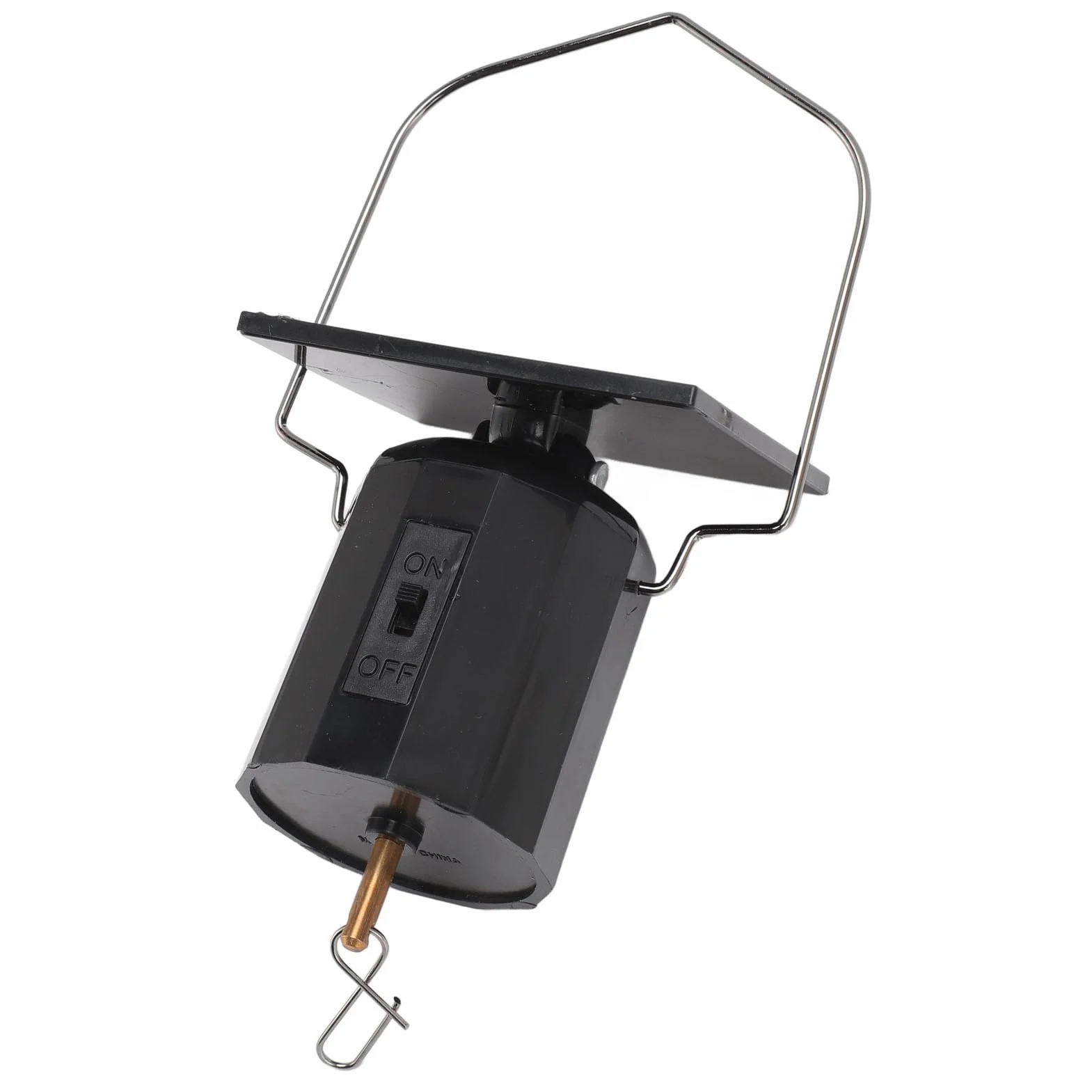 Motor Giratorio de Viento Solar, Ligero, Pequeño, Automático, Giratorio Móvil para Campanas de Viento, Exhibición Colgante, Jardín, Patio, Césped, Decoración Al Aire Libre