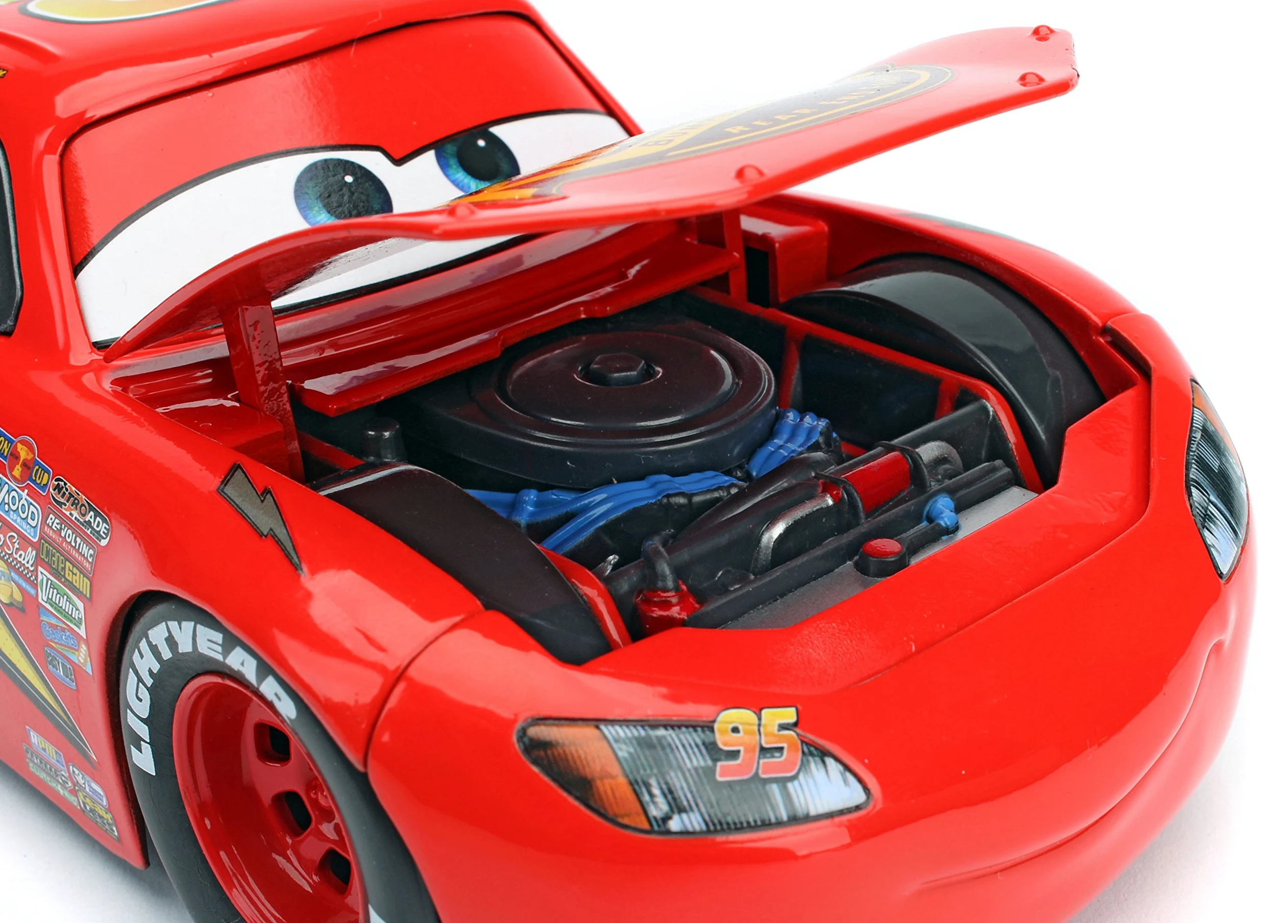 Disney Pixar Cars 3 Lightening McQueen Die-cast Car with Tire Rack
