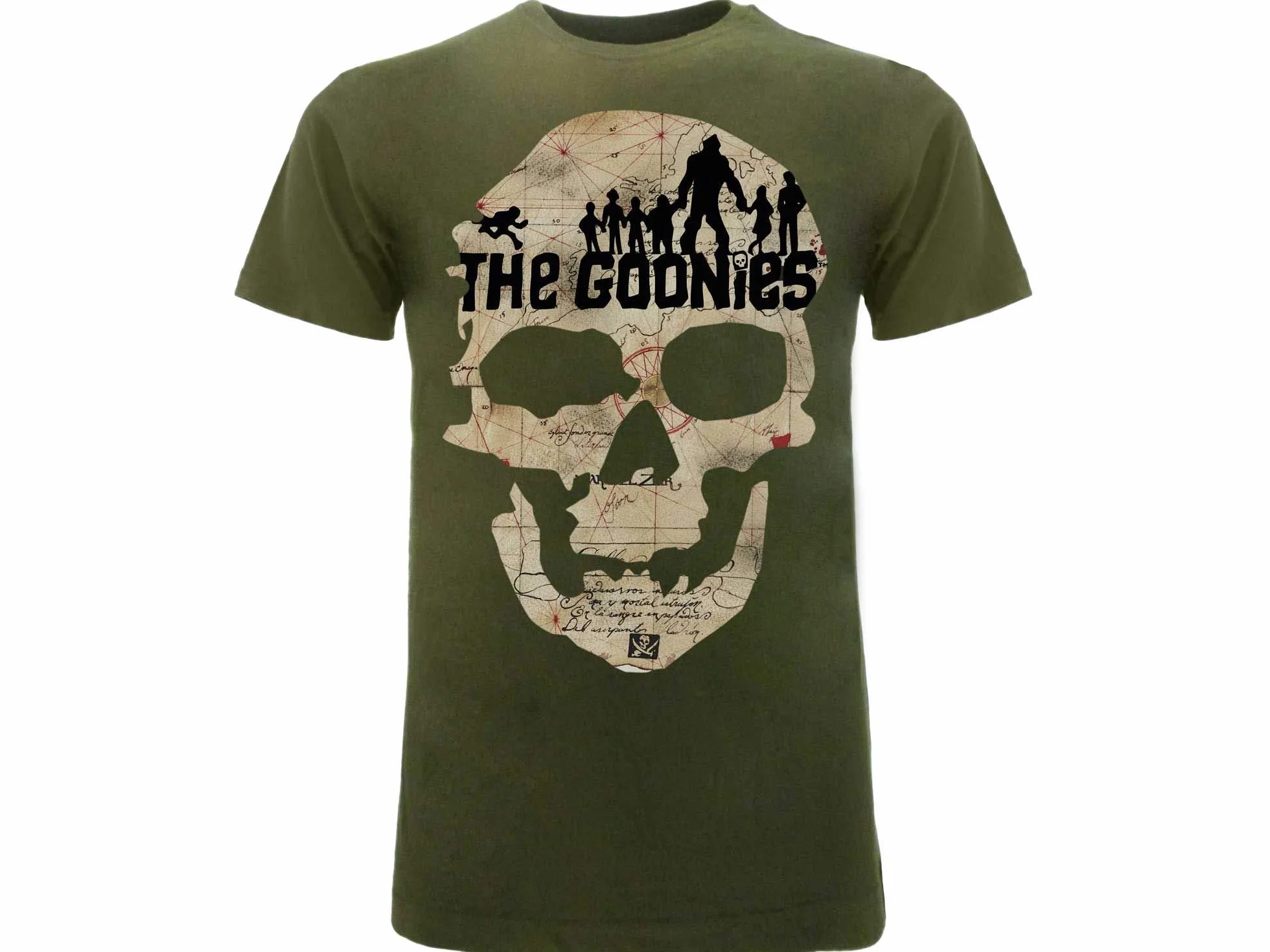 The Goonies Camiseta original Film Cult 1985 Verde