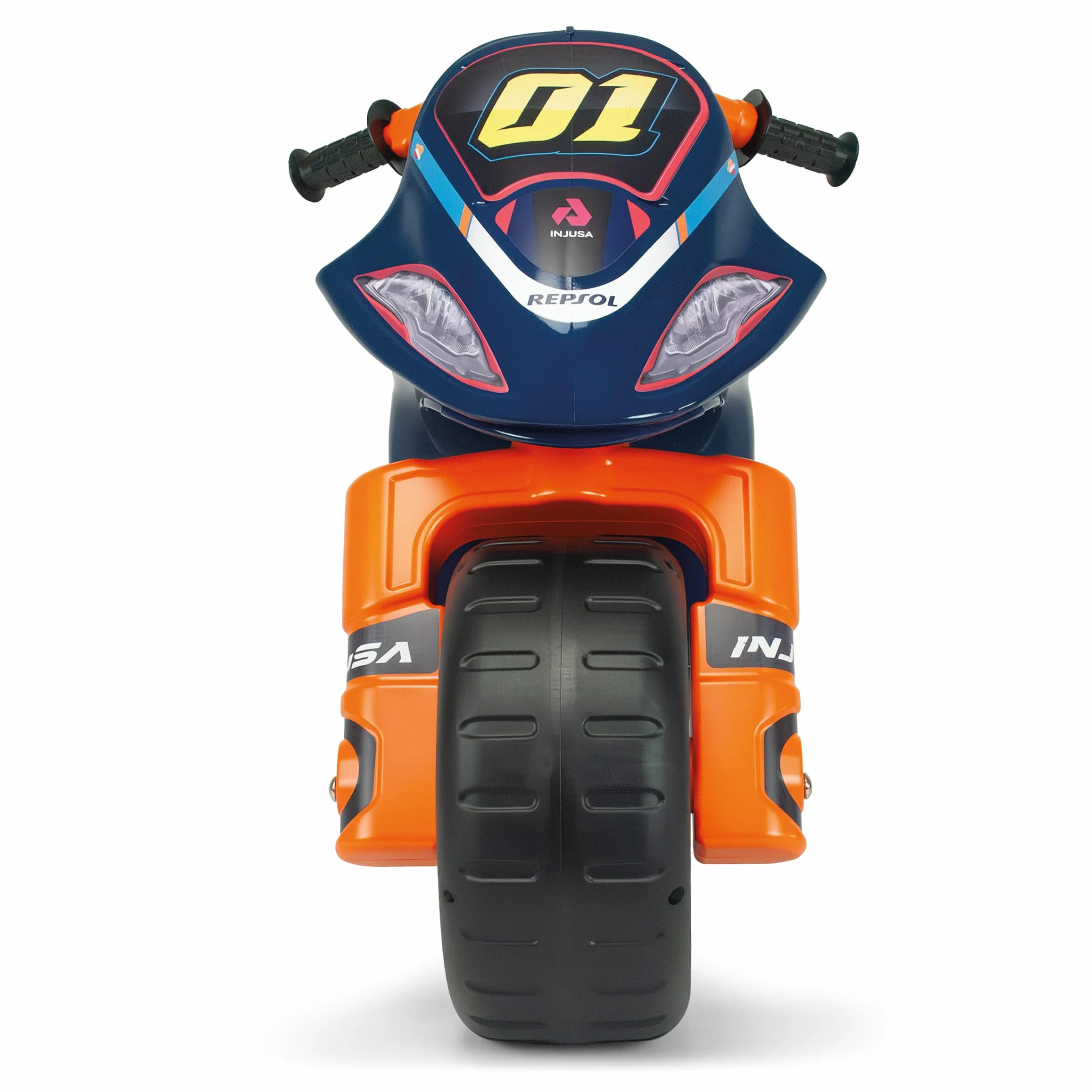 INJUSA Moto Correpasillos Infantil Winner Repsol XL dla Dzieci 4-7 Lat Niebieski