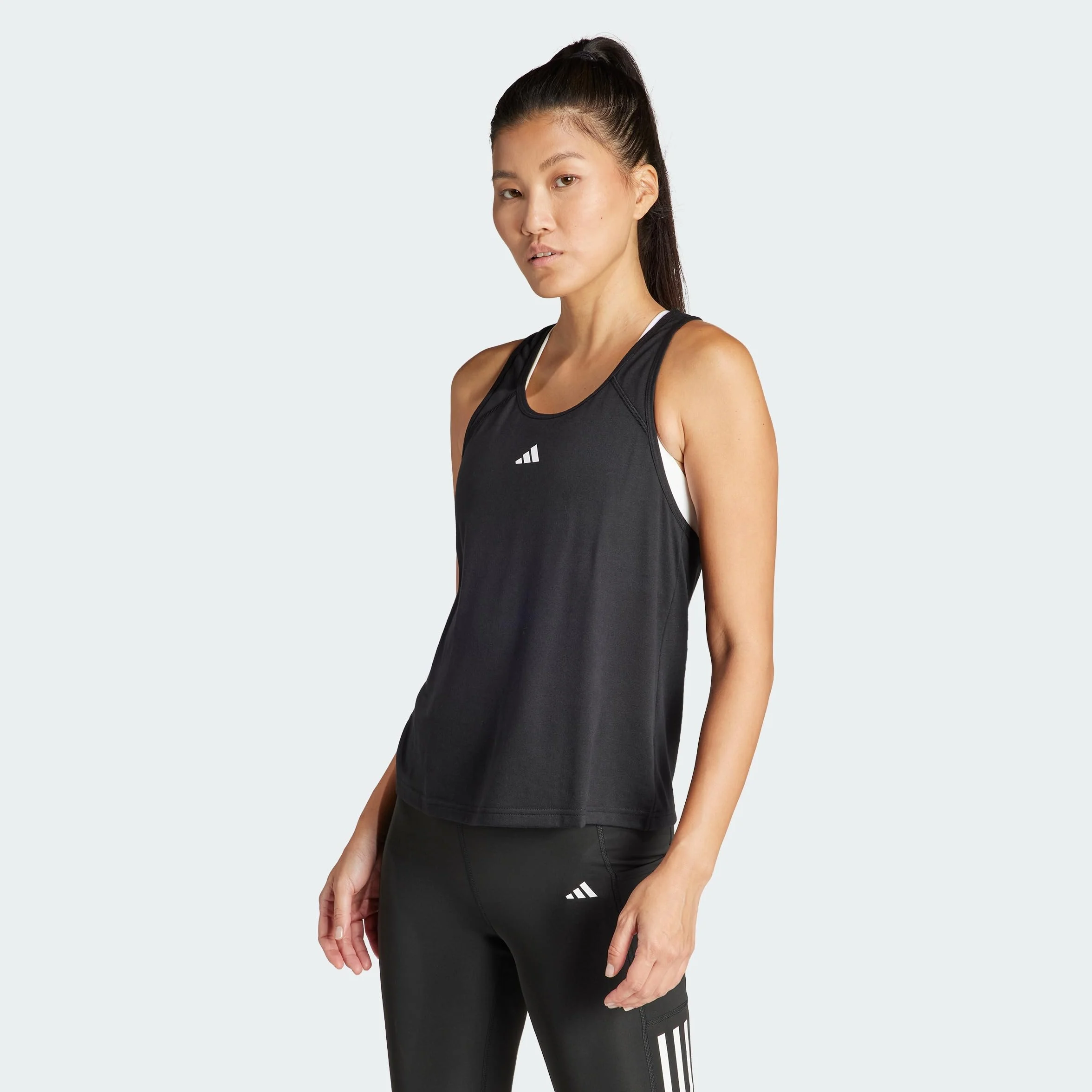 Adidas Train Essentials Minimal Branding Racerback Tank Top Camiseta Mujer