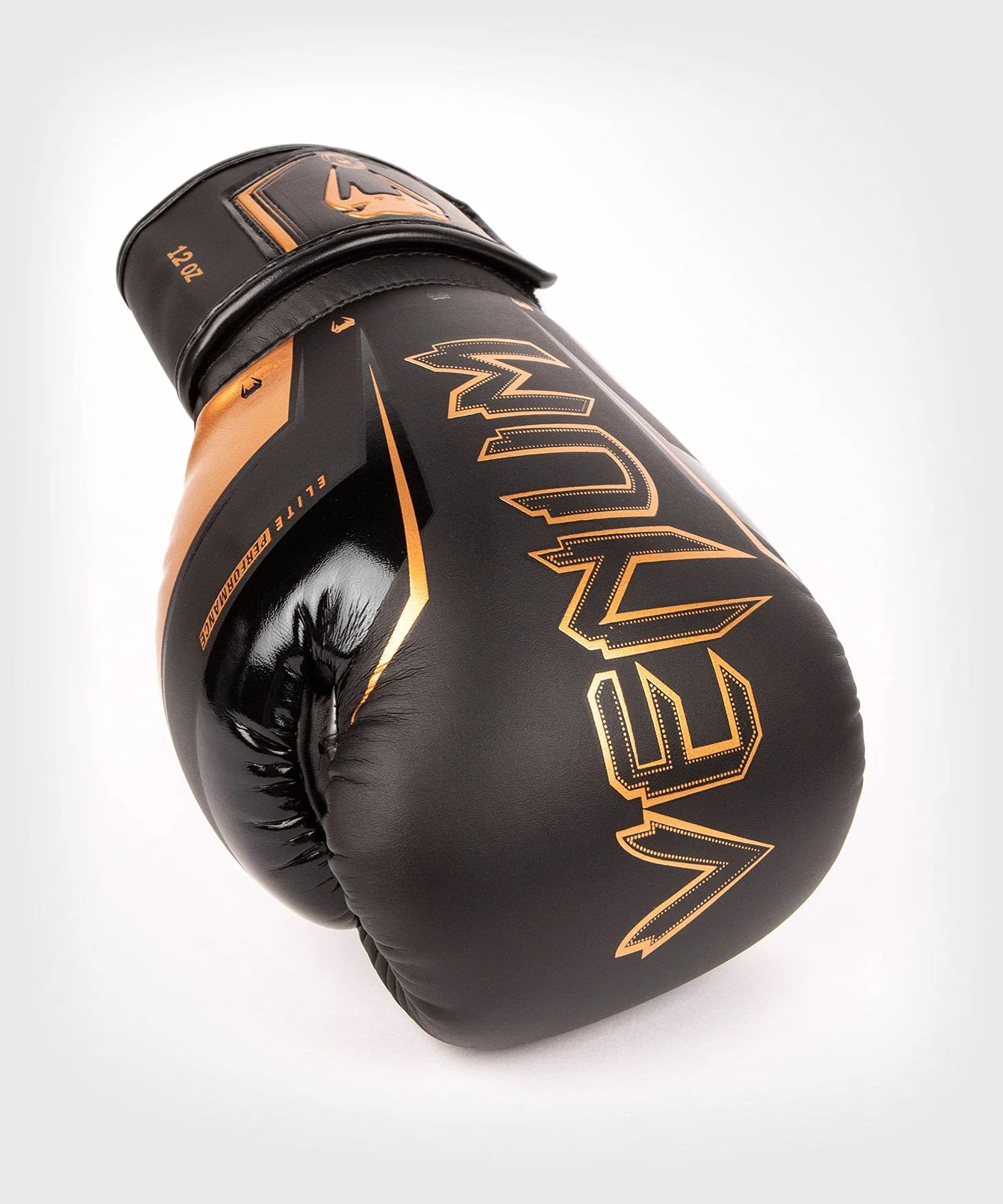 Venum Guantes de Boxeo Elite EVO Negro Bronce 14-Ounce