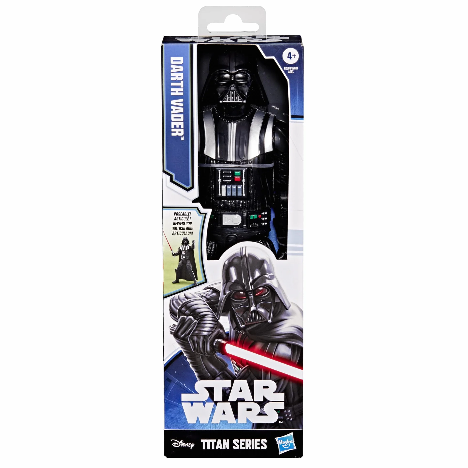 Star Wars Titan Series, Figura de acción de Darth Vader de 30 cm
