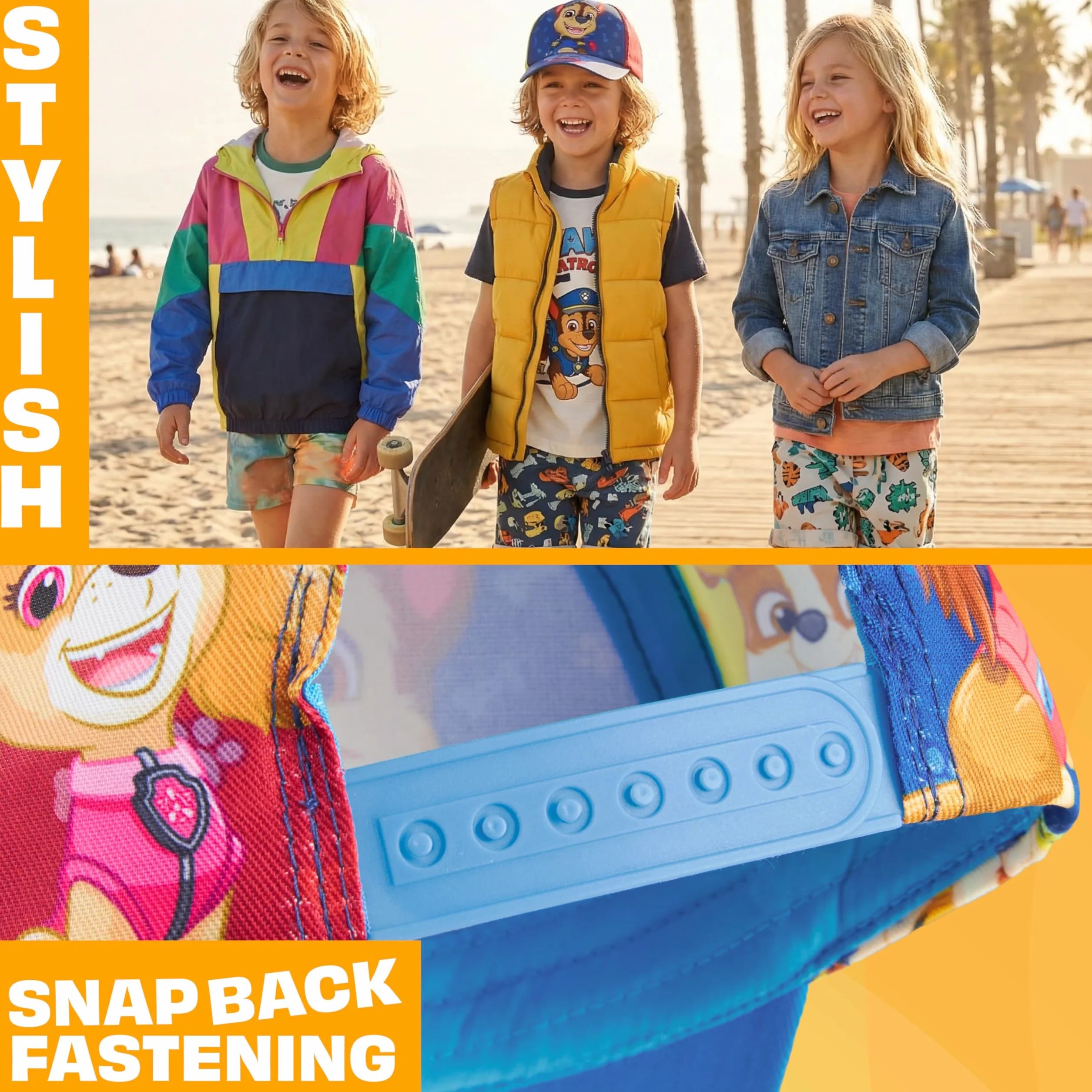 Paw Patrol Minions Gorra Infantil Ajustable Gafas de Sol UV 400 Conjunto Verano Niño Accesorios