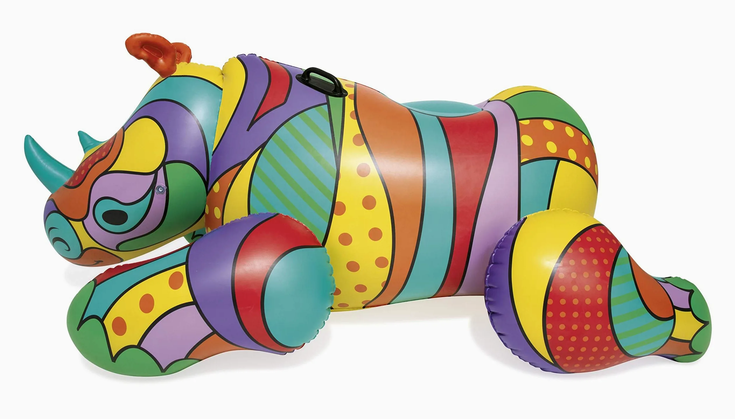 Bestway Inflatable Ride-On Toy with Pop-Art Design