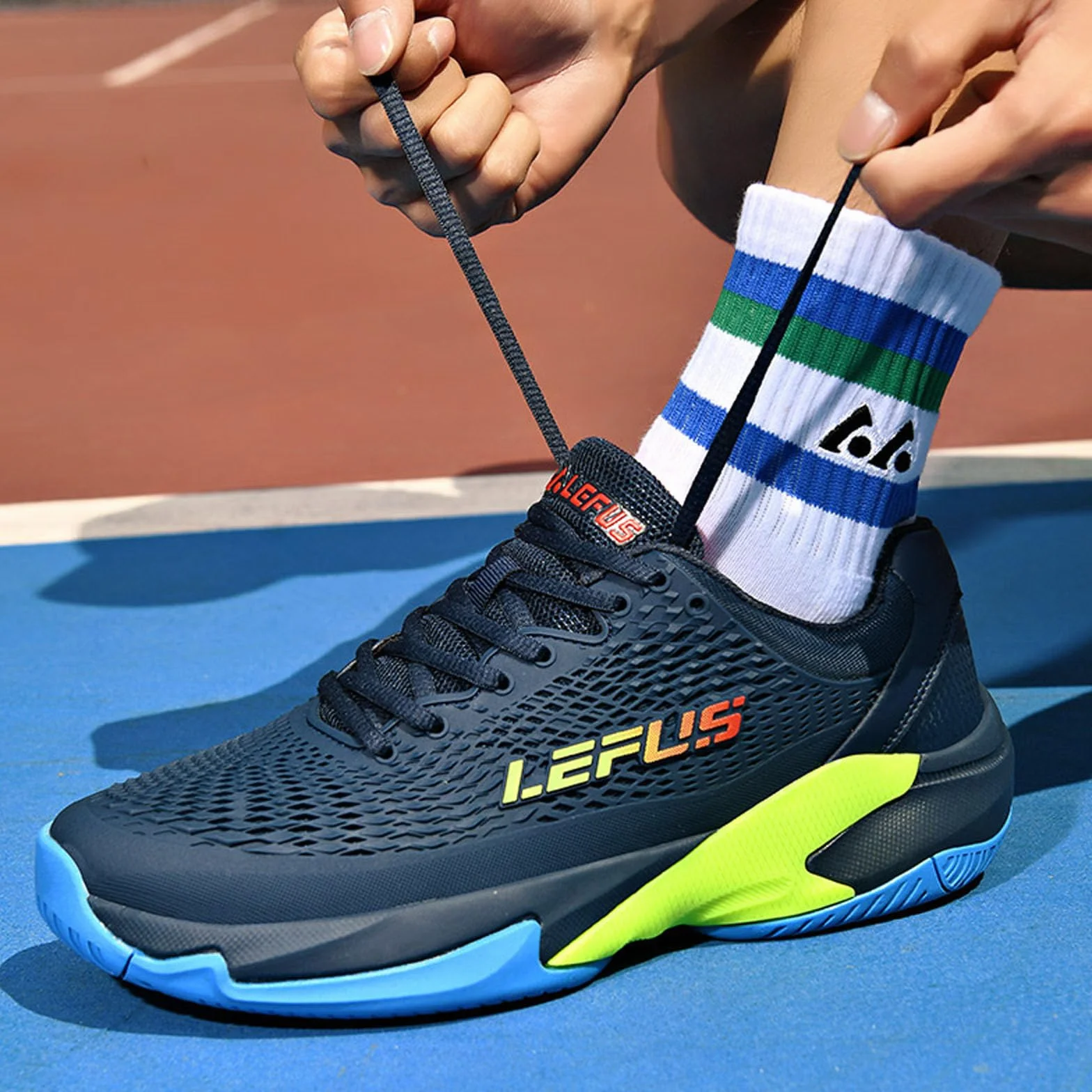BLBK Zapatillas de Tenis para Hombre, Bádminton, Squash