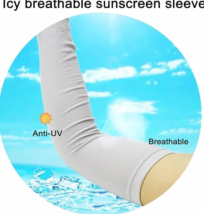 UV protección solar brazo mangas para hombres mujeres compresión refrigeración tatuaje encubrimiento