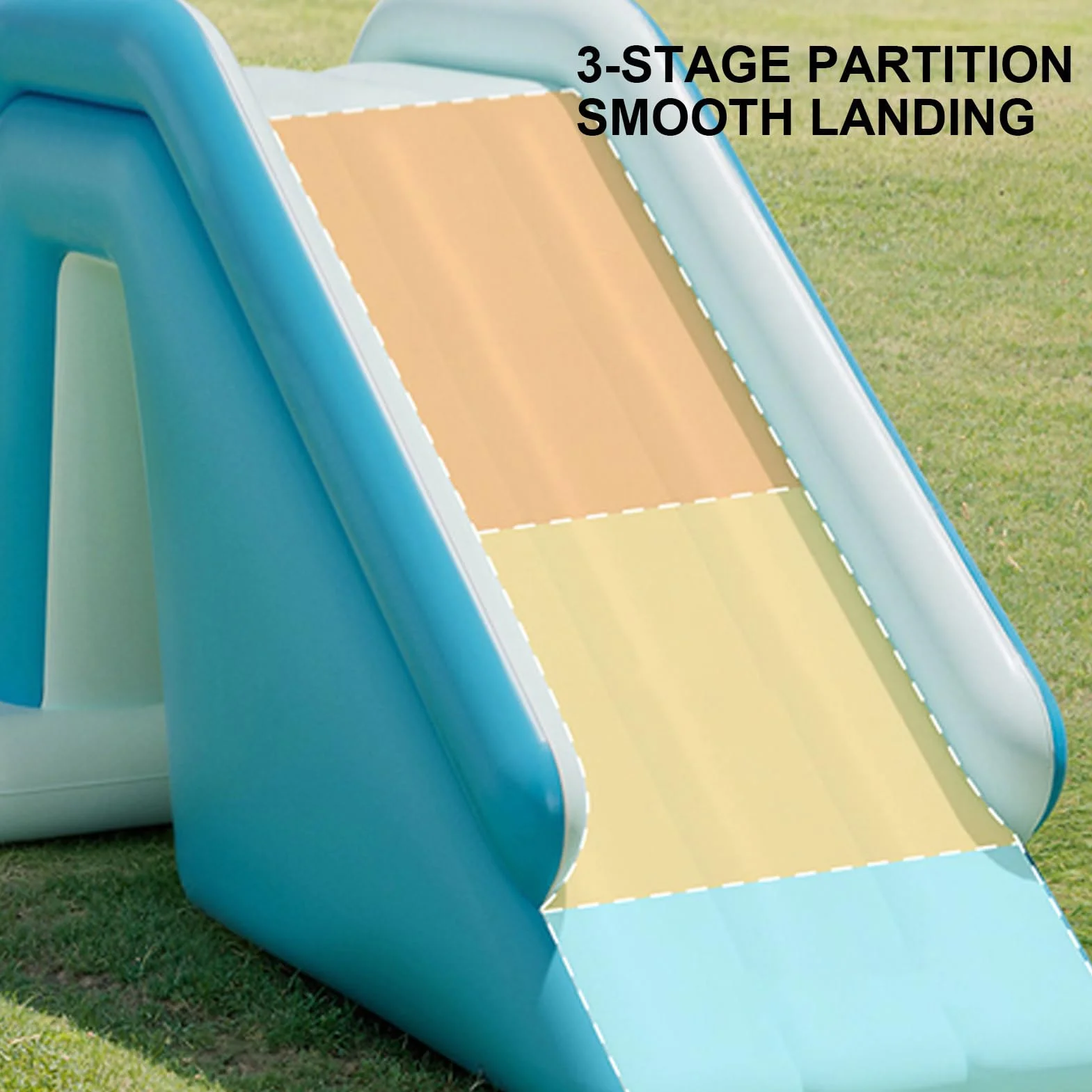 Tobogán Acuático Inflable para Piscina - Tobogán para Piscina Infantil, Tobogán Inflable para Piscina, Tobogán para Piscina De Bolas Y Piscinas, Tobogán Hinchable Infantil para Piscina Pool