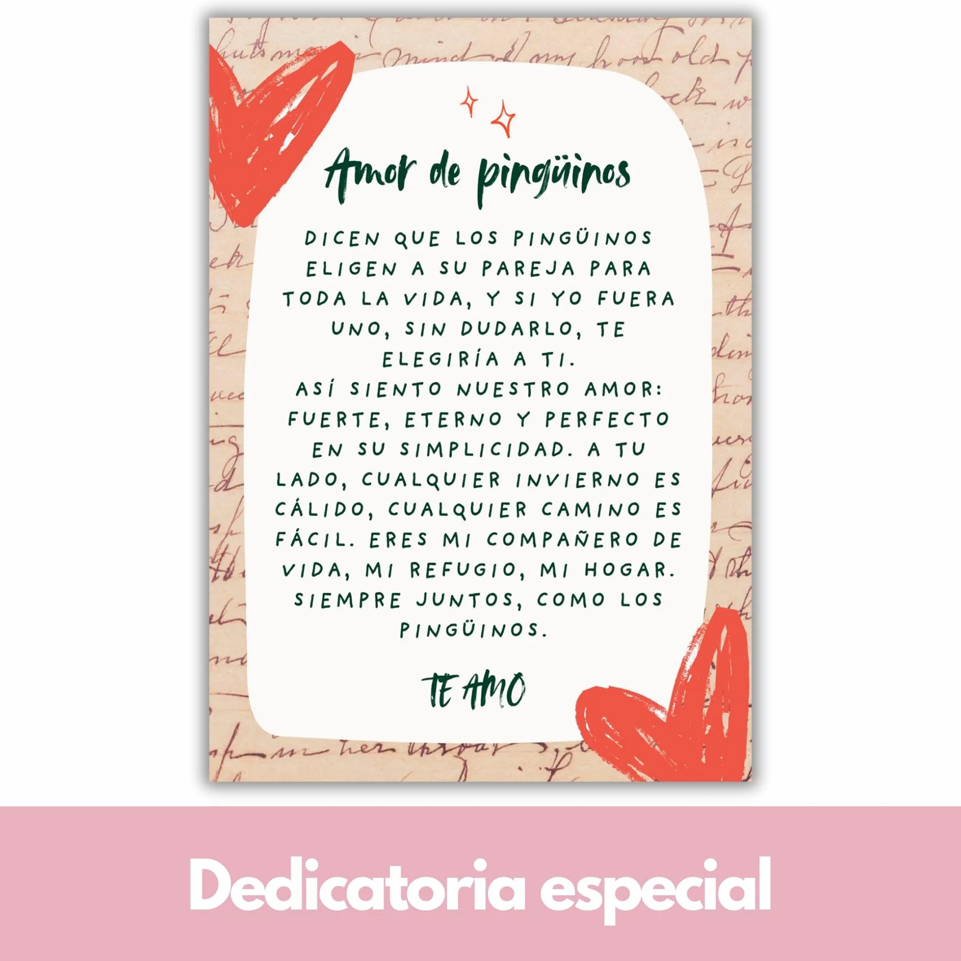 Regalo Pareja | Peluches Pingüino con Carta de Amor y Caja Decorada | Regalos Originales para Aniversario Pareja | Regalos Personalizados para Enamorados o San Valentín