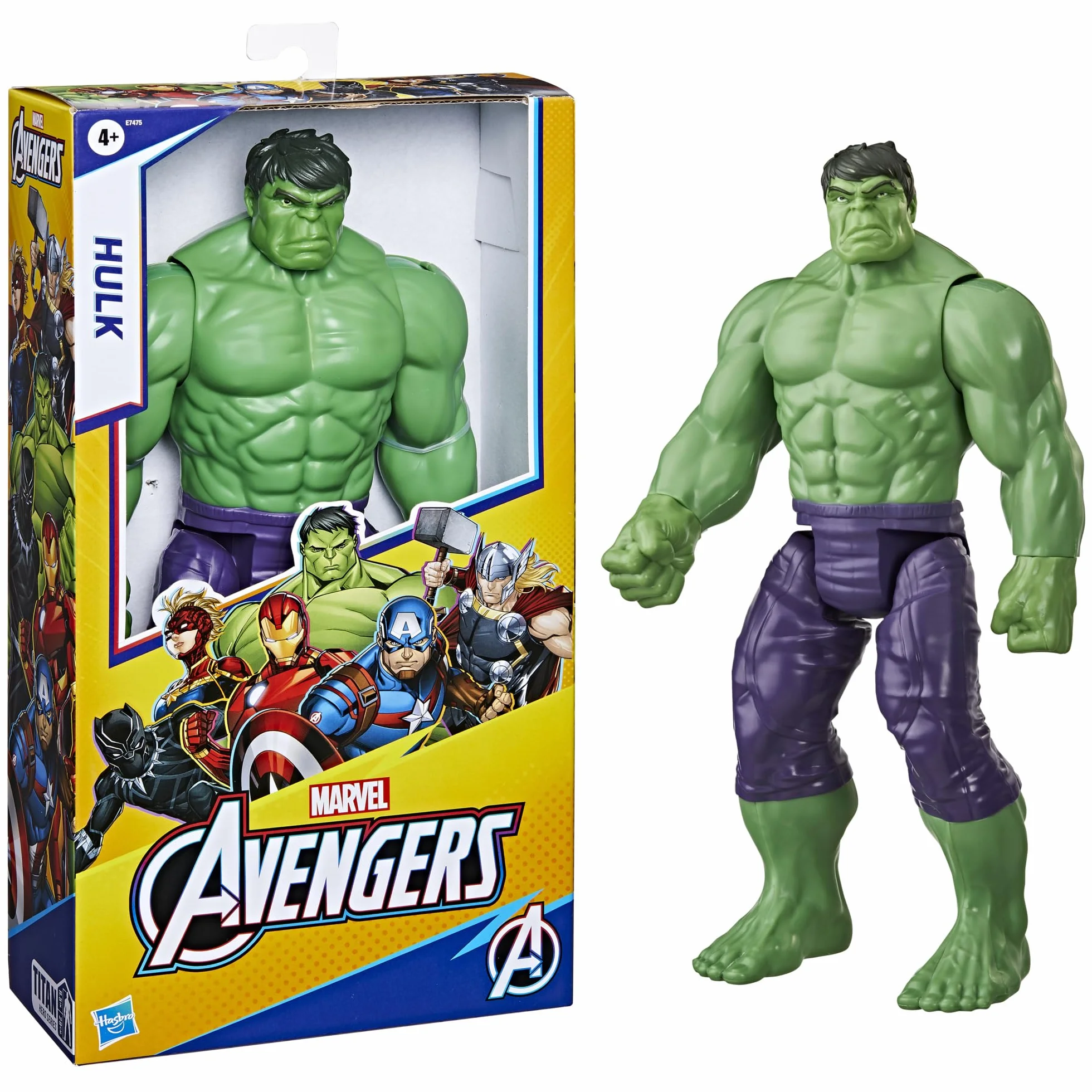 Marvel Avengers Titan Hero Series Blast Gear Hulk Figura de Acción de Lujo 30 cm