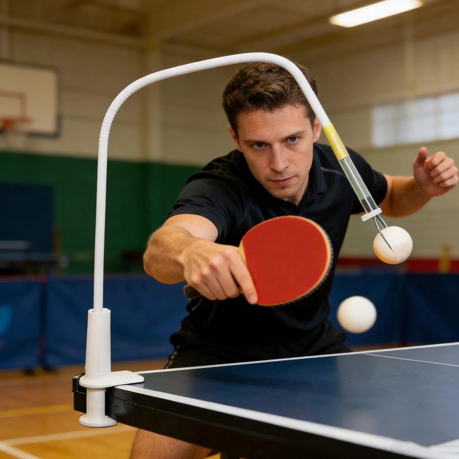 Entrenador de tenis de mesa portátil ayuda de entrenamiento para hombres niños niñas
