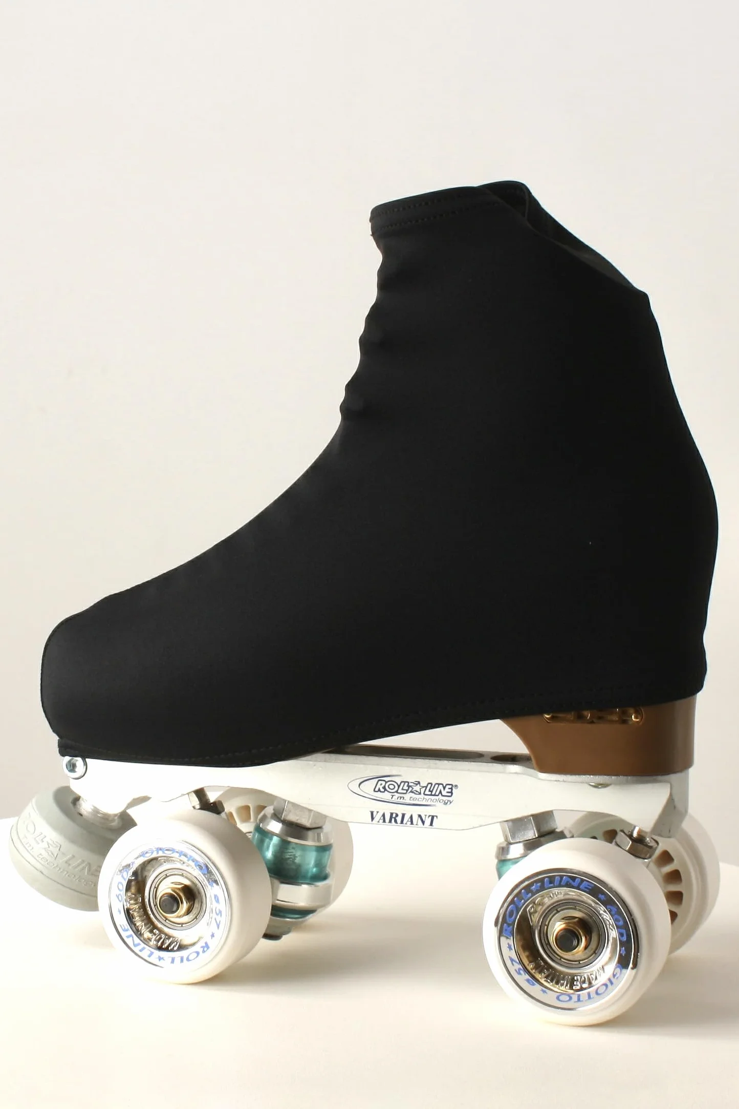 CRLSPORT Cubre patín para niña y Mujer, Funda PatinSkate, 180 Densidad, Talla Universal, Negro