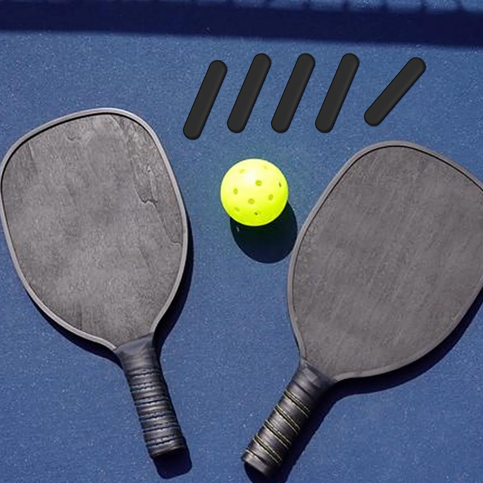 Qianyu 20 cintas adhesivas de pickleball de alto rendimiento para raqueta