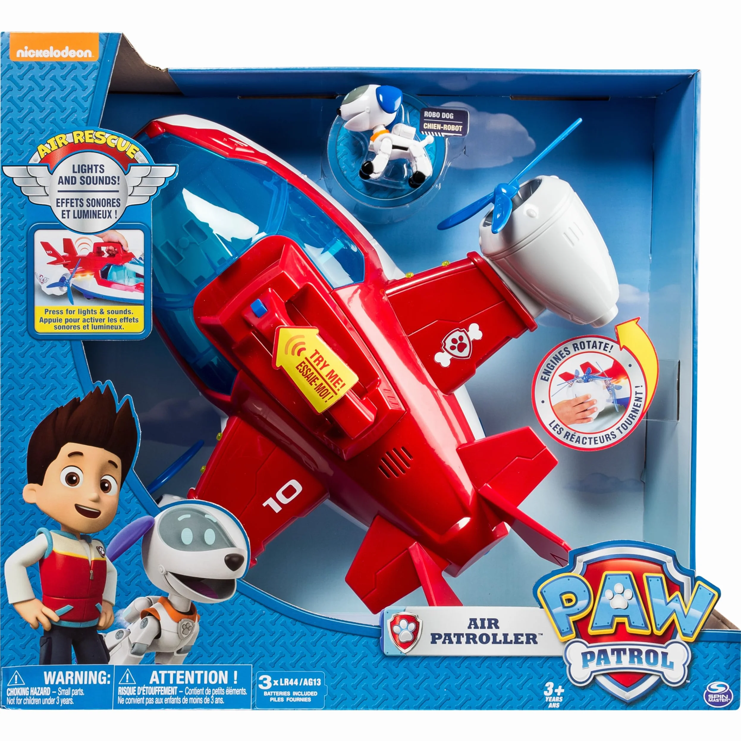 Paw Patrol, Avión de Patrulla aérea Lights and Sounds