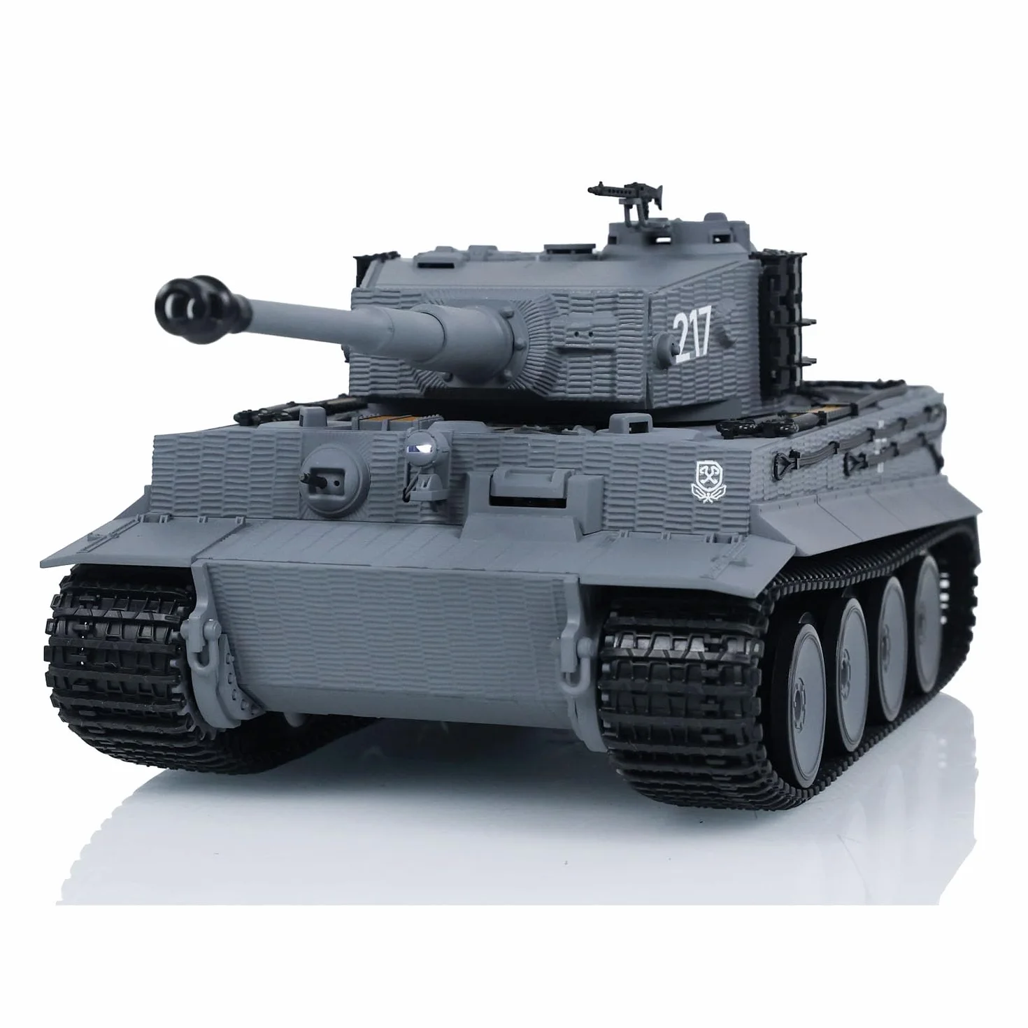 Taigen 1/24 Tanque RC RC Tank Tanque de Batalla RC Tiger I Control Remoto Tanques Militares Combate Infrarrojos