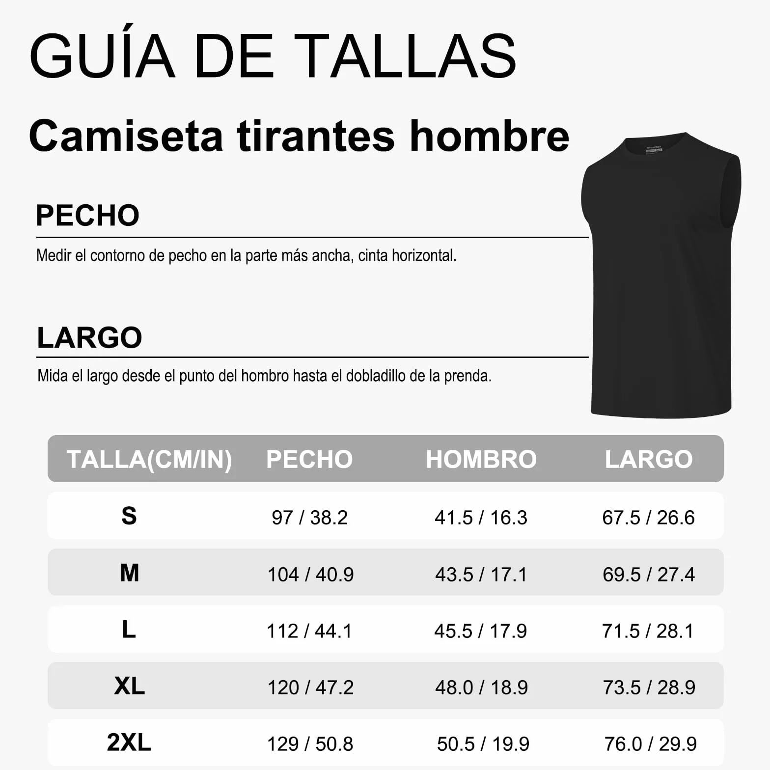 HYCOPROT Camiseta Sin Mangas Hombre Secado Rápido Muscle Tank Top Transpirable Corte Holgado Fitness Gimnasio Running