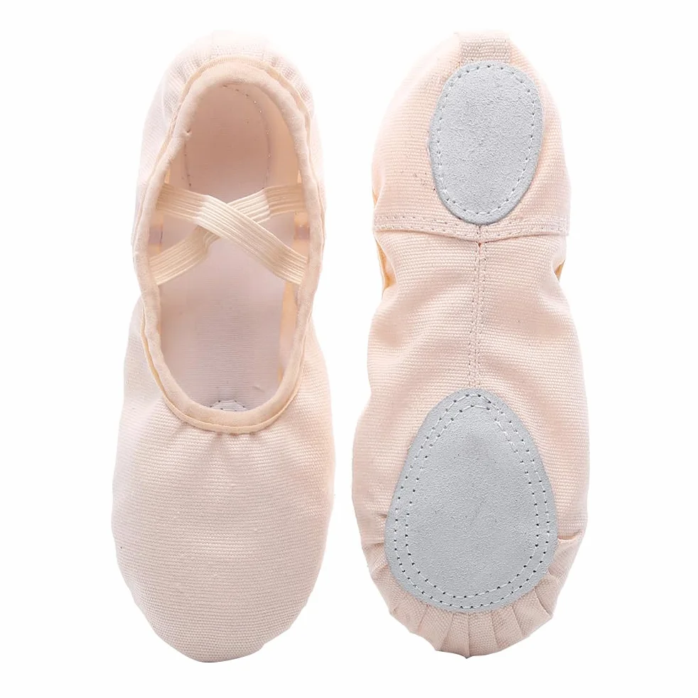 Healifty Zapatos de Baile Suela Blanda Deportivos Gimnasio Yoga Talla Libre 44 Transpirable para Mujeres