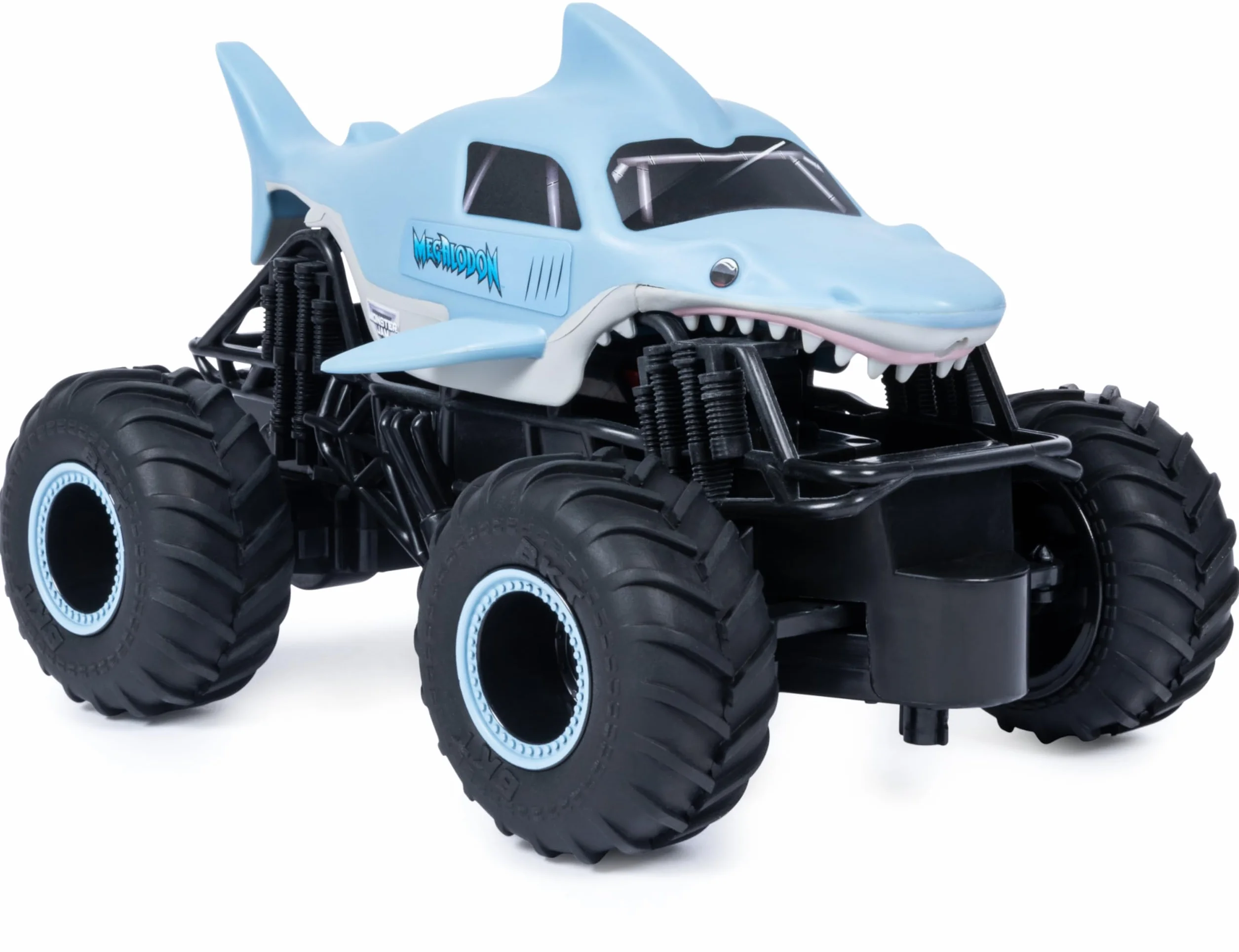 Monster Jam Coche Teledirigido Megalodón RC Monster Truck 1:24 2.4GHz 76m Juguetes Niños 4 Años+