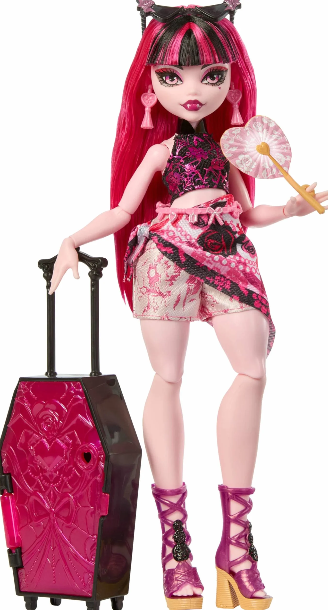 Monster High Skulltimate Secrets Draculaura Conjunto de muñeca y Accesorios Destination: Gore-geous Oasis JDR50