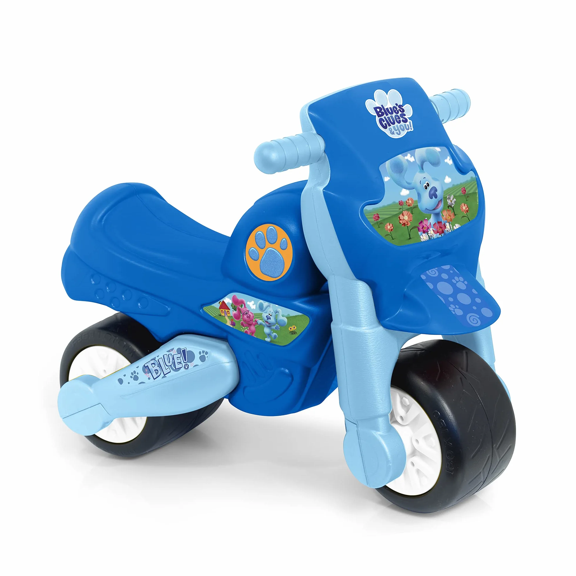 FEBER Motofeber 1 Blue Clues - correpasillos para Niñas y Niños de 18 Meses en Adelante (Famosa 800013301)