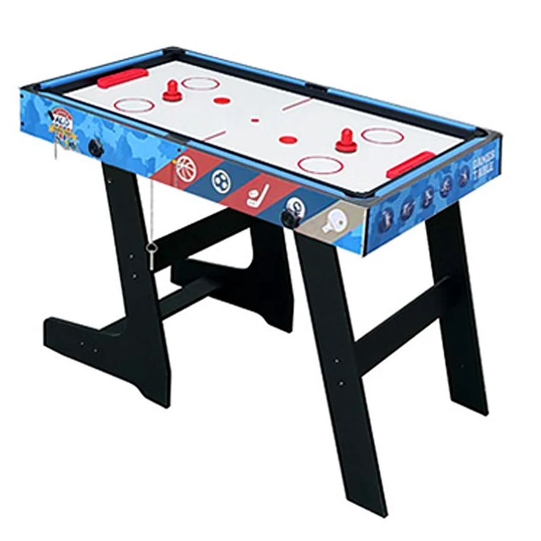 Mesa de Juego 5 en 1 para Fútbol Honkey Ping Pong Billar Baloncesto