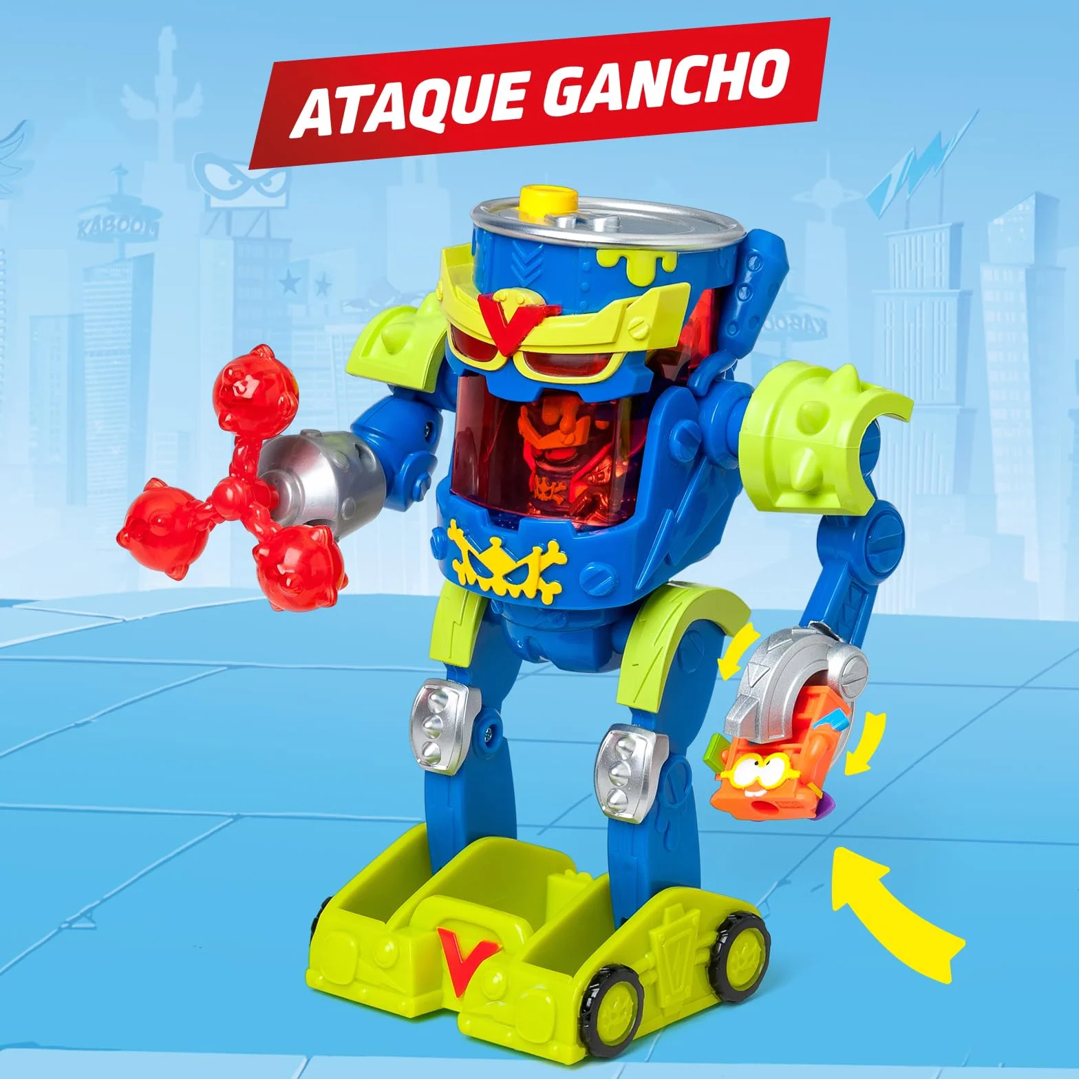 Superthings Kazoom Power Ultra Striker Robot Mr. King Exclusivo