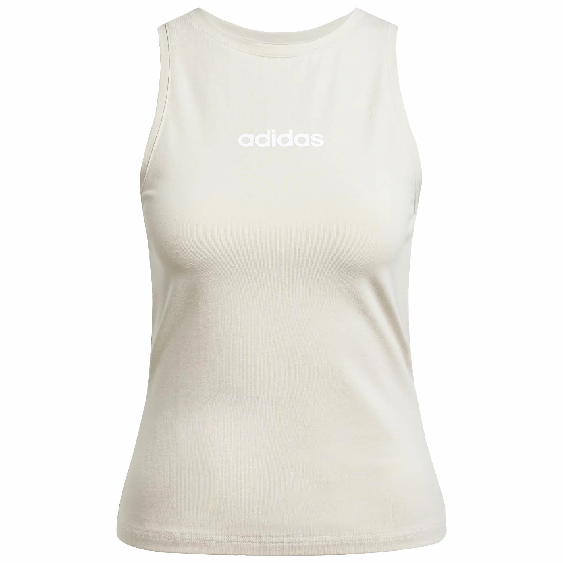 adidas Camiseta sin Mangas Essentials Linear Slim Cotton Mujer
