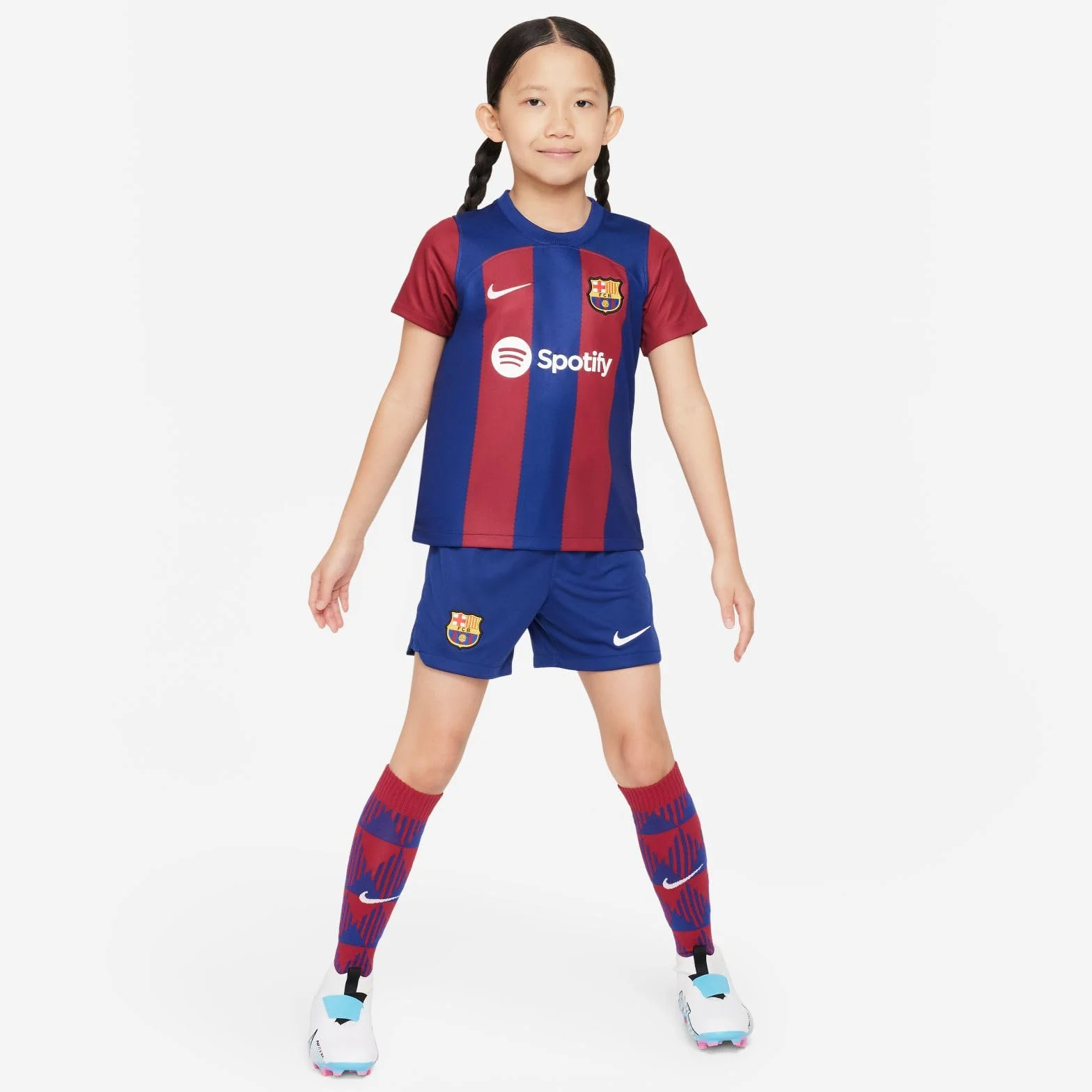 Barcelona FC Kit HM MiniKits Deep Royal Blue/Noble Red/White Tamaño L