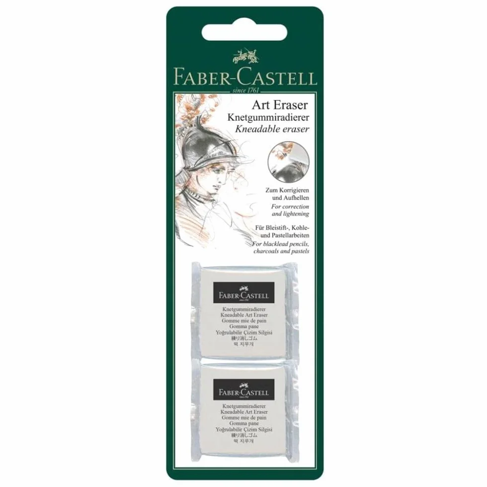 Faber-Castell 127155 - Blíster con 2 Gomas Moldeables