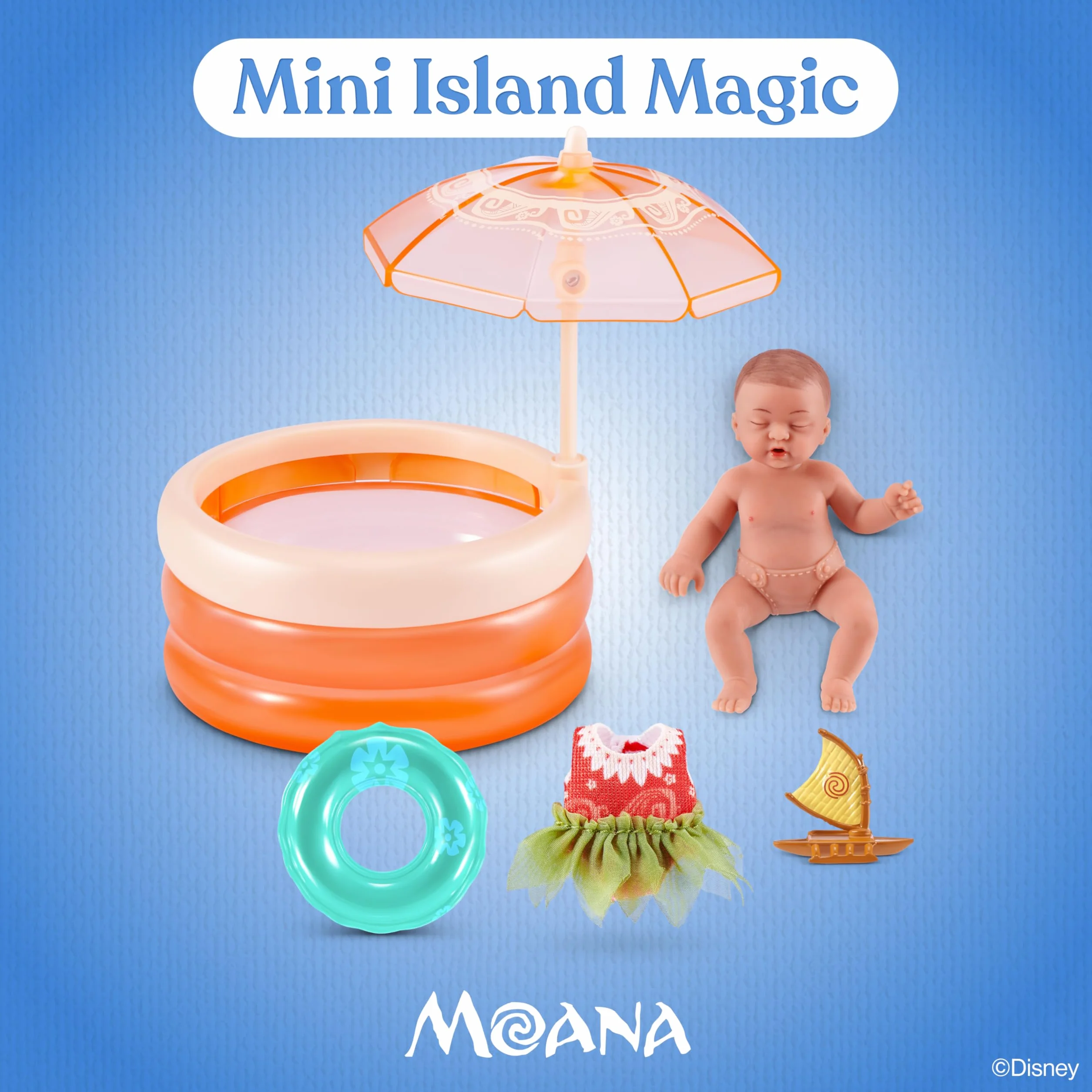 My Mini Baby Disney Series 1 2 Pack de ZURU – Muñeca Bebé Disney Coleccionable en Cápsula Misteriosa con Accesorios, Juguete Miniatura Realista para Niñas de 3+ Años