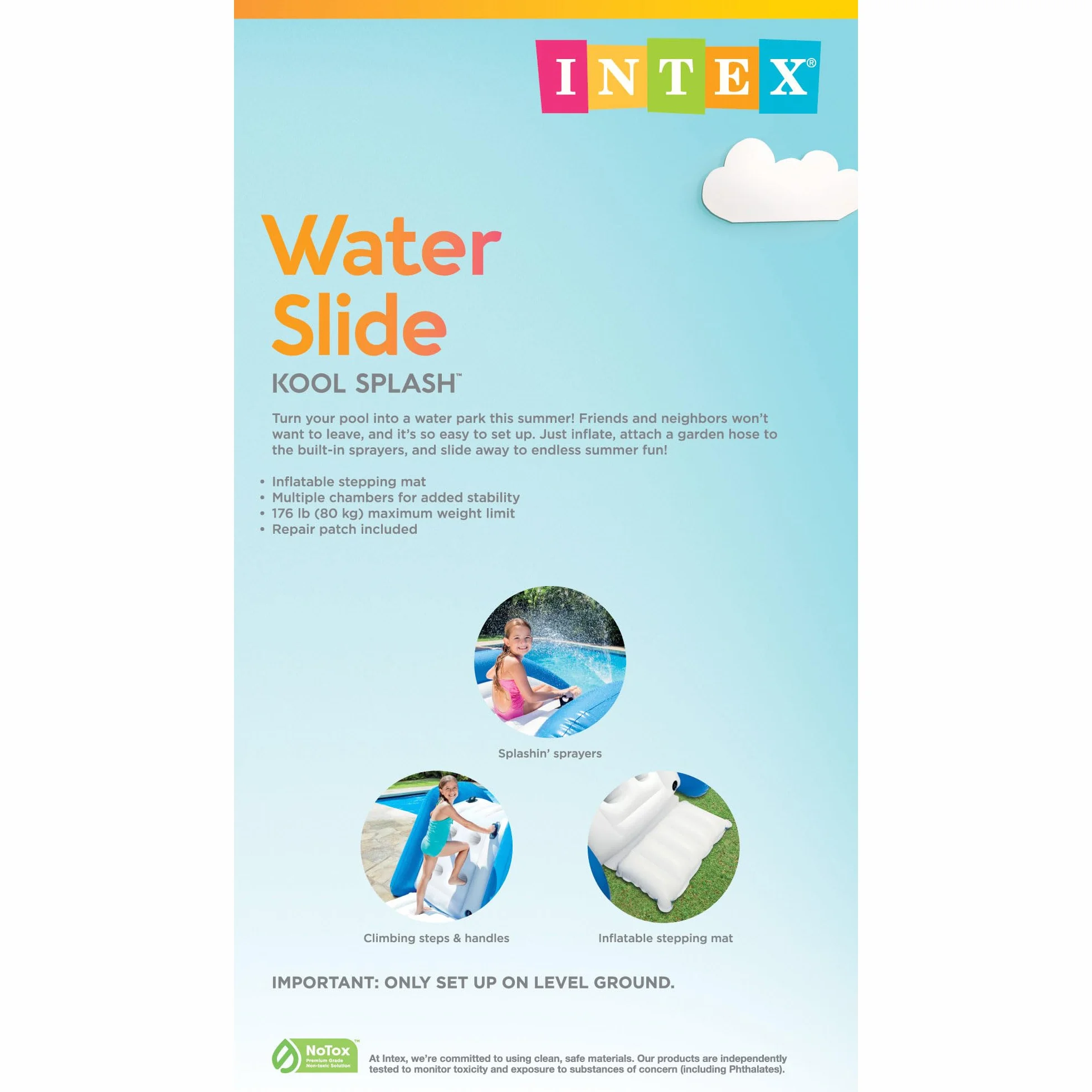 Intex tobogán hinchable de agua