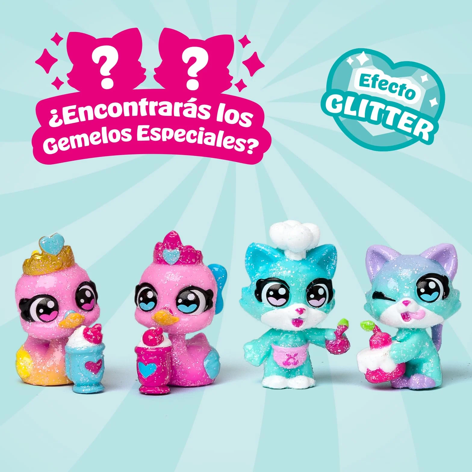 Sweet Twins Series Twin Pack 2 Figuras Coleccionables Gemelas Sorpresa 1 Checklist