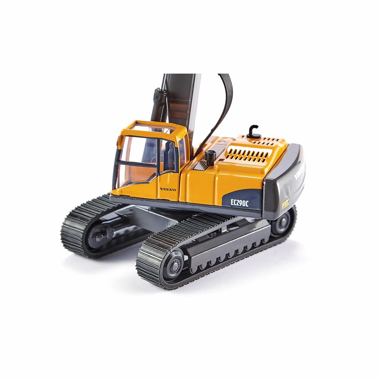 Siku 3535 Excavadora hidráulica Volvo, Brazo de Excavadora Funcional, 1:50, Metal/Plástico, Amarillo