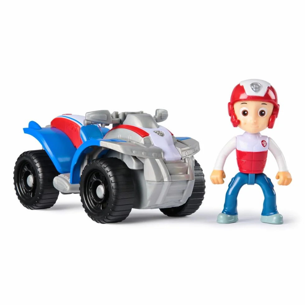 Paw Patrol Patrulla Canina - Moto Juguete Quad de Rescate Y Figura Ryder Juguetes Niños 3 Años + - Regalo Niños 3 Años - Patrulla Canina Juguetes