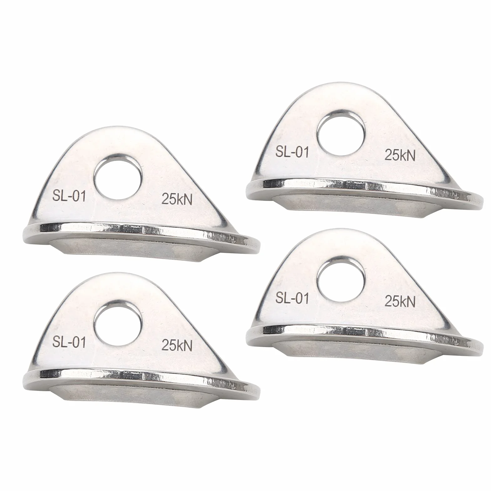 Colgador de Escalada 25 KN Perno de Anclaje de Acero Inoxidable 4 Piezas