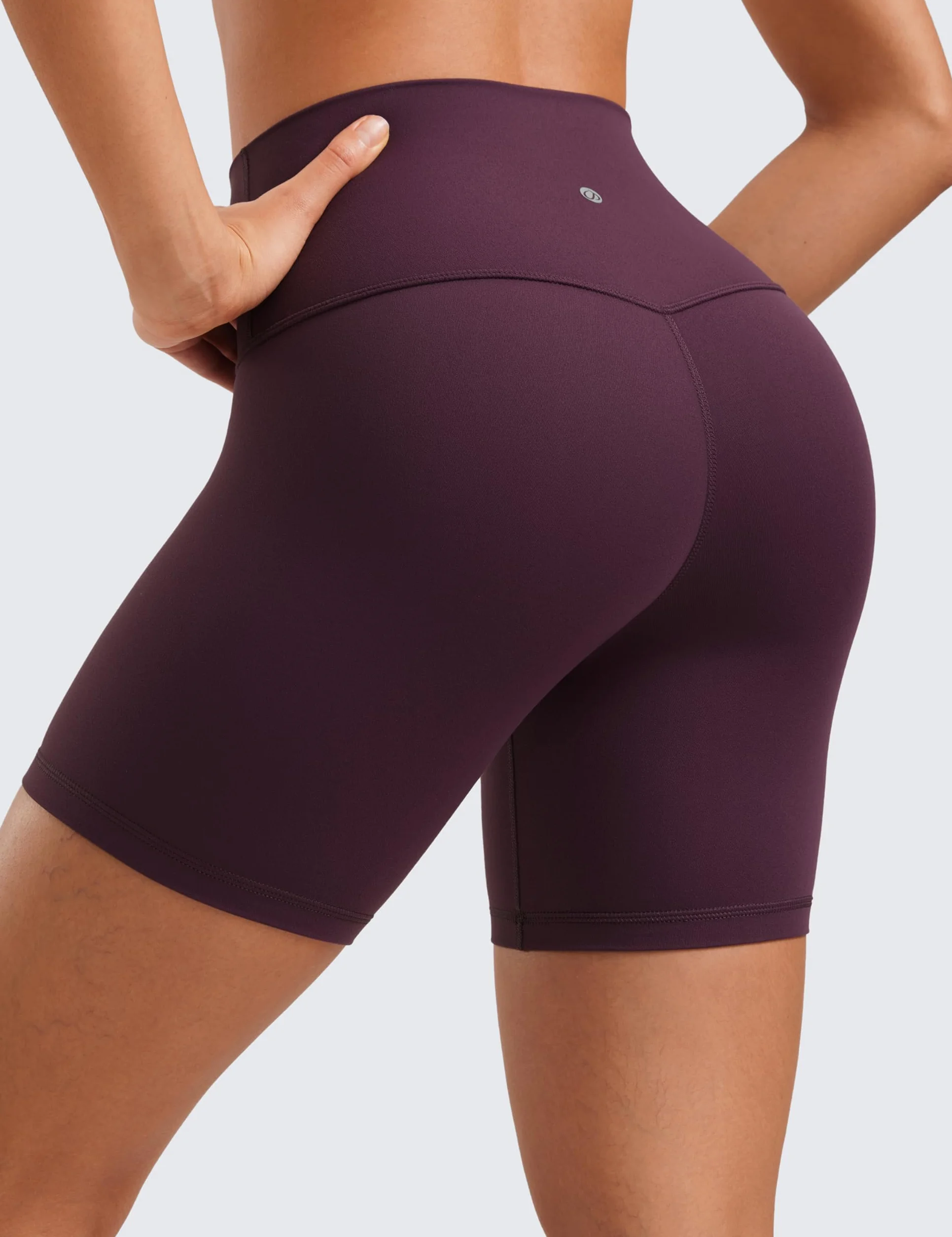 CRZ YOGA Mujeres Butterluxe Mallas Cortas Cintura Alta Fitness Yoga Shorts Ciclismo 6cm 10cm 15cm 20cm