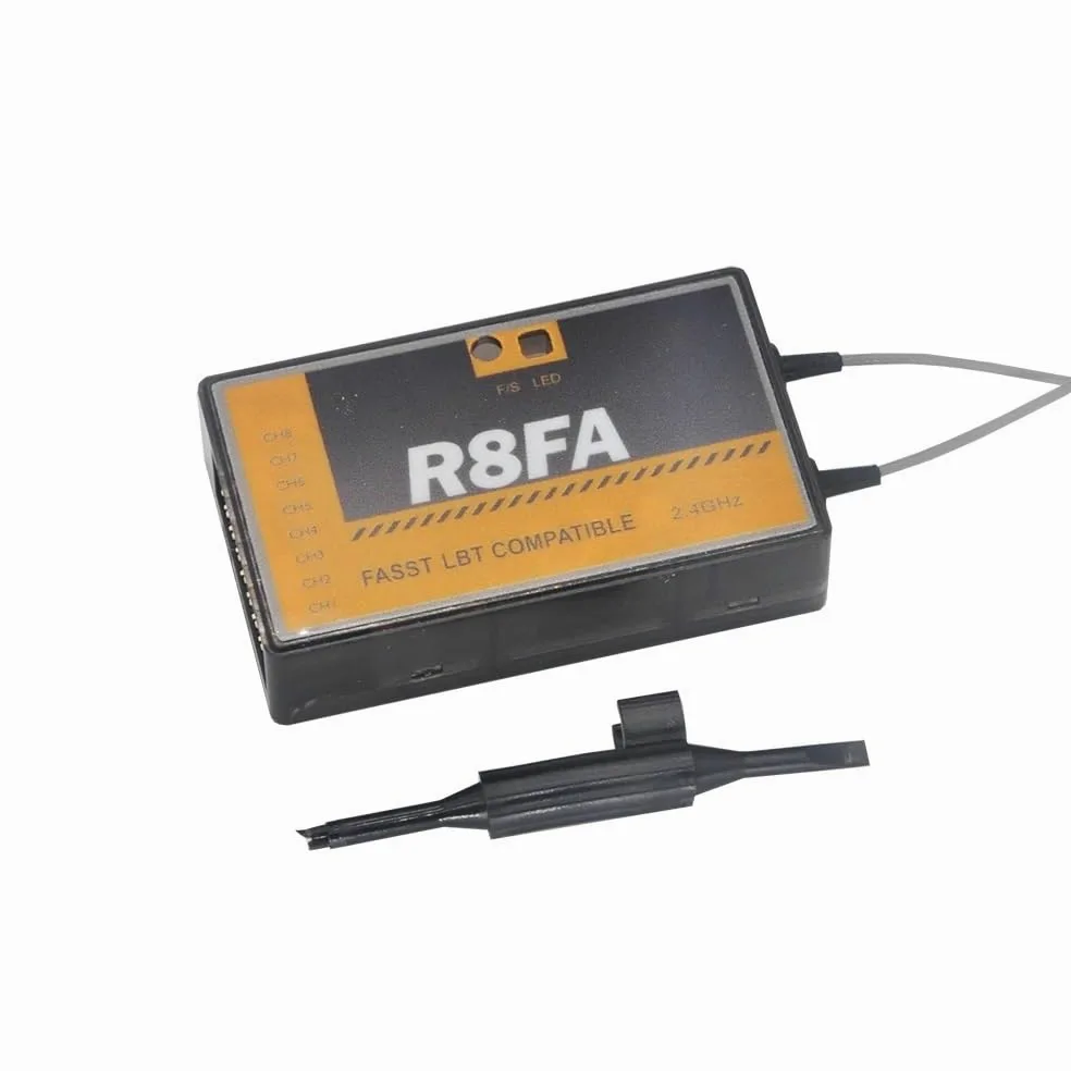 Receptor R8FA 2,4 GHz de 8 Canales Compatible con Velocidad rápida