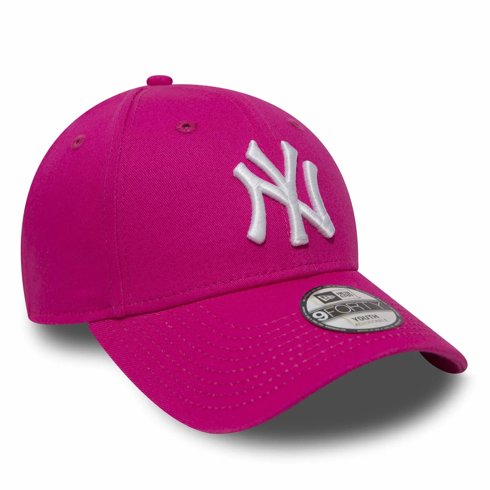 New Era York Yankees Kids 9forty Adjustable MLB League Pink/White Cap