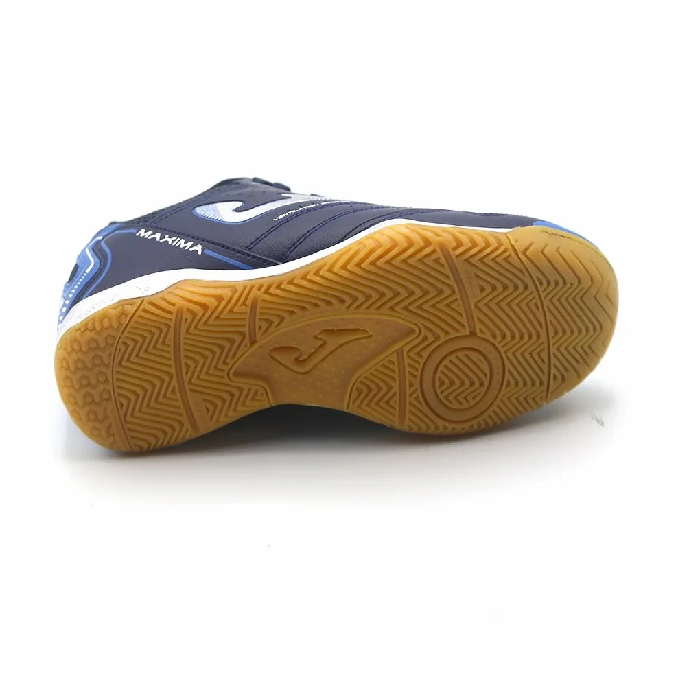 Buty Joma MAXW2531IN fútbol sala hombre czarne z zielonym i żółtym, antypoślizgowe