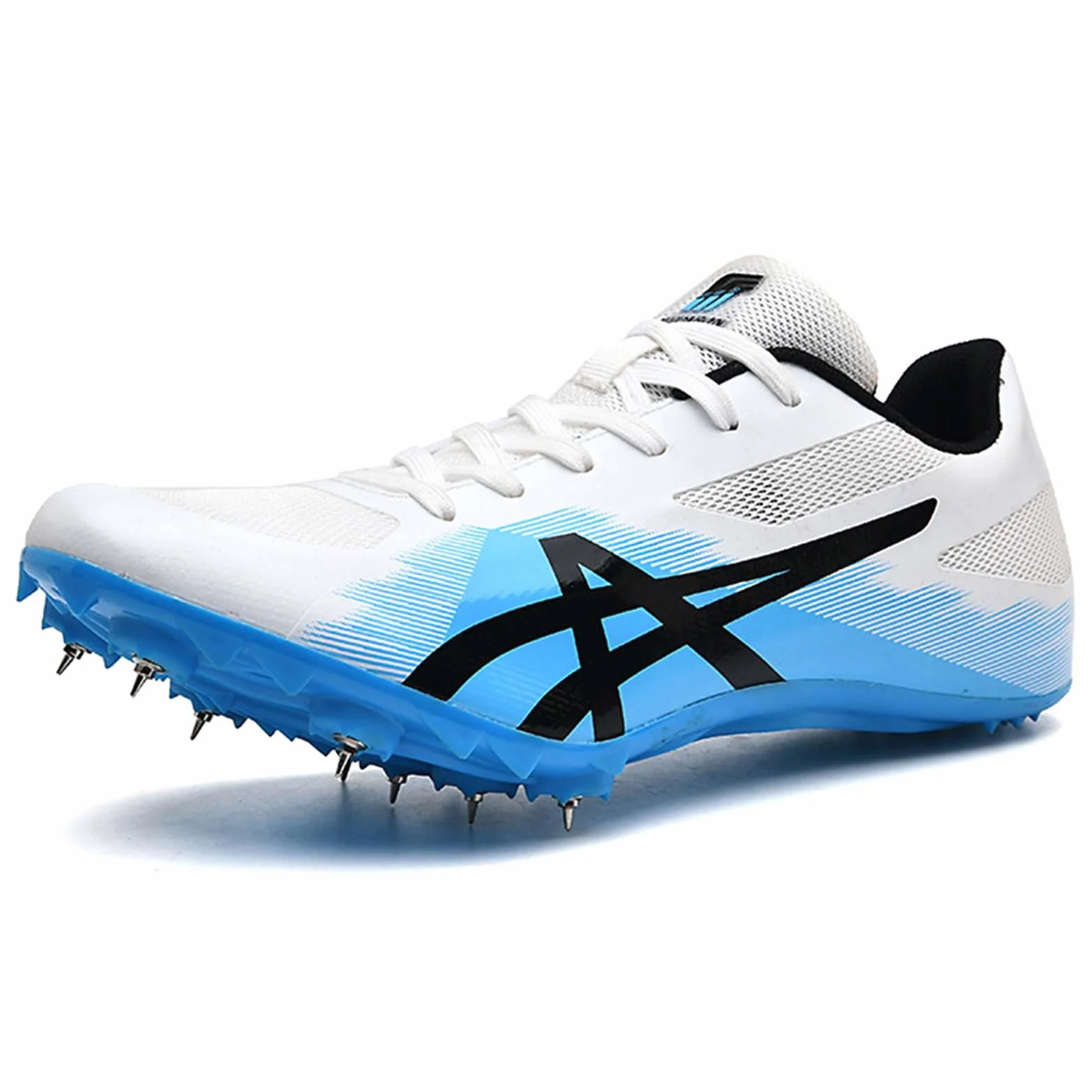 Zapatillas de Clavos para Atletismo Ligero Running Salto Largo Training