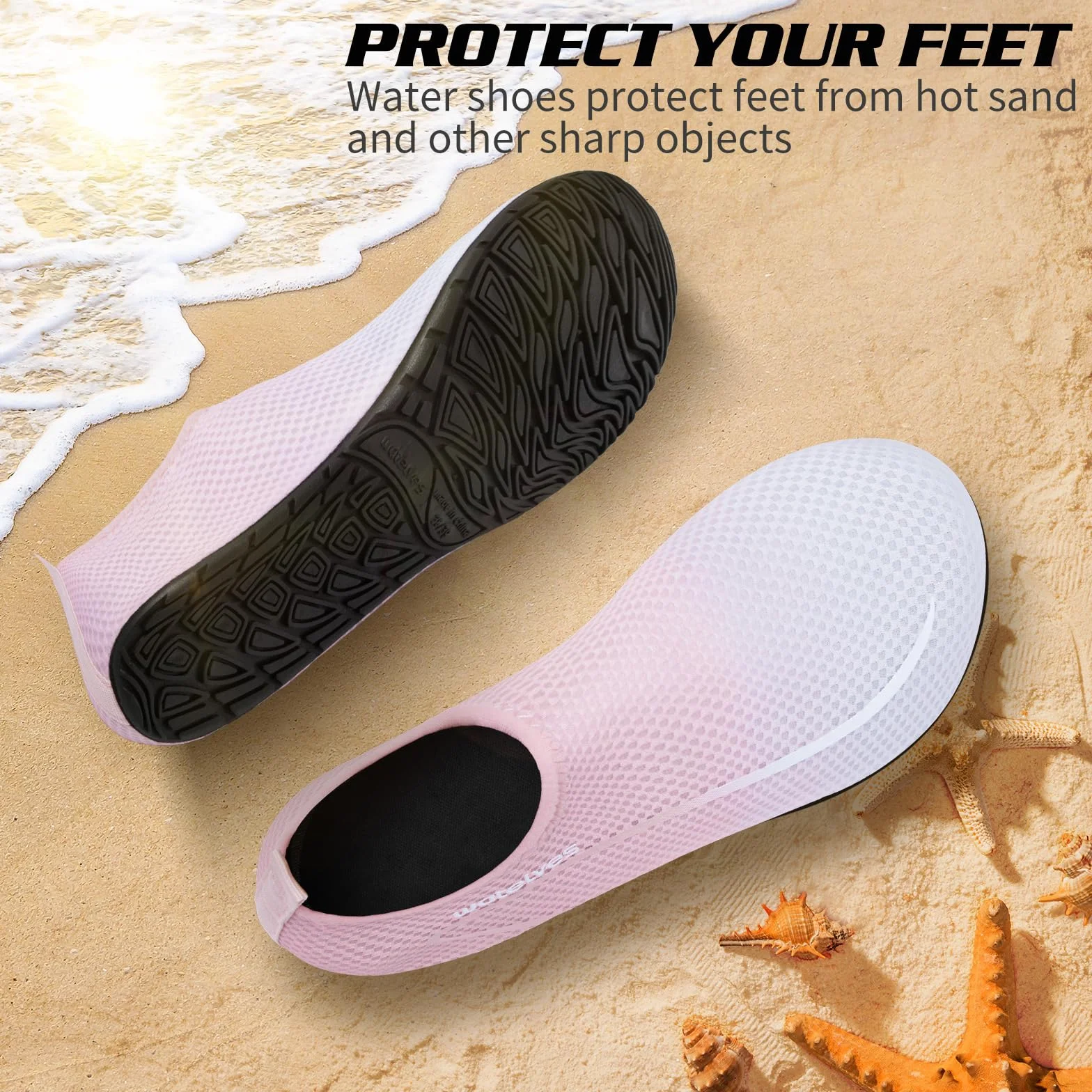 WateLves Zapatos Acuáticos Antideslizantes Snorkel Surf Descalzos Piscina Playa Agua